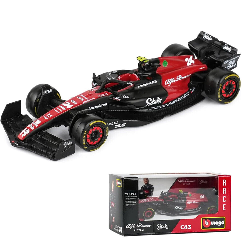 Zhou Guanyu #24 2023 Model Car - Formula Fans