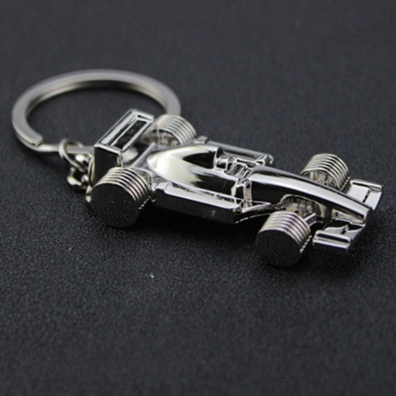 Formula Style Race Car Keychain - Formula Fans