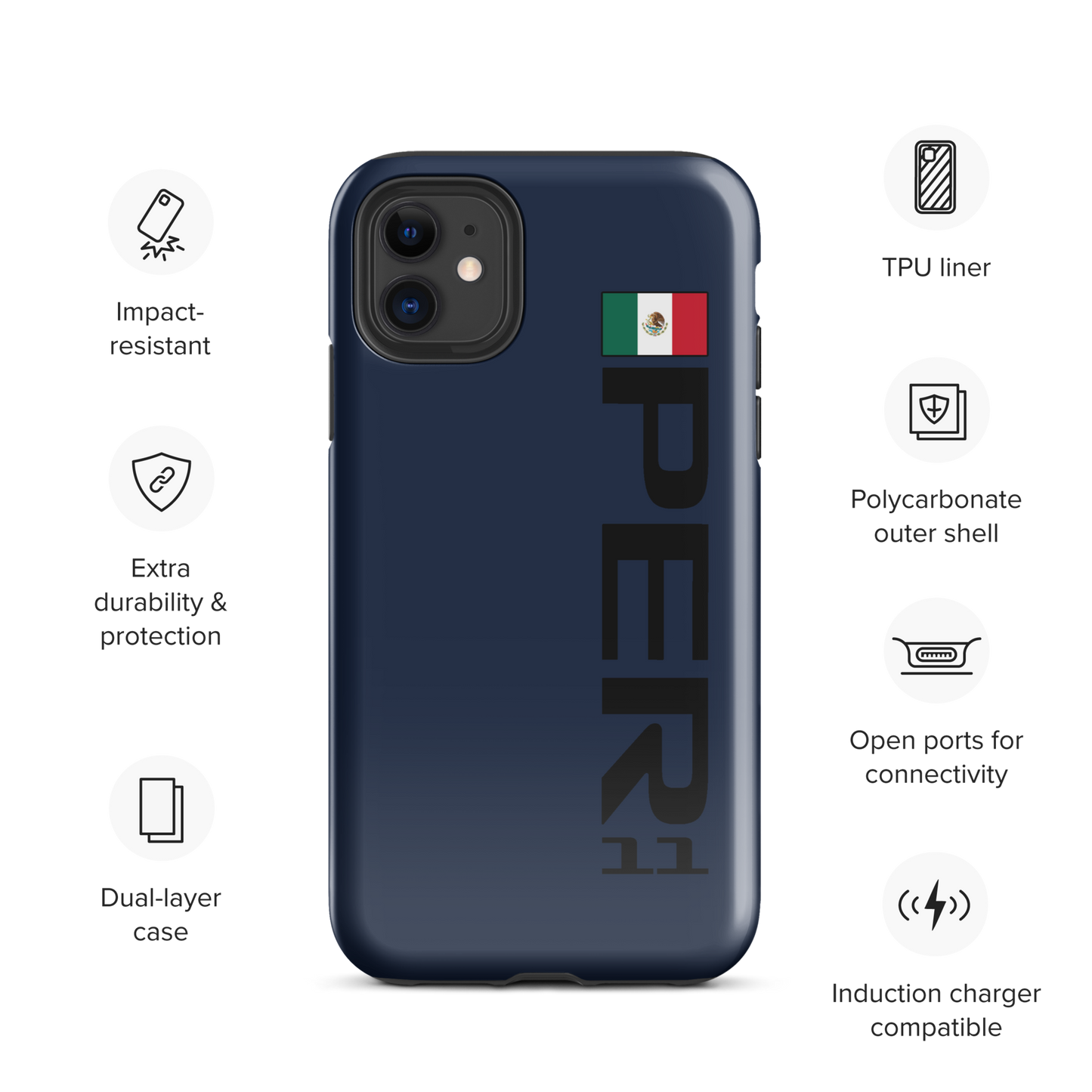 Sergio Perez #11 Case for iPhone® - Formula Fans