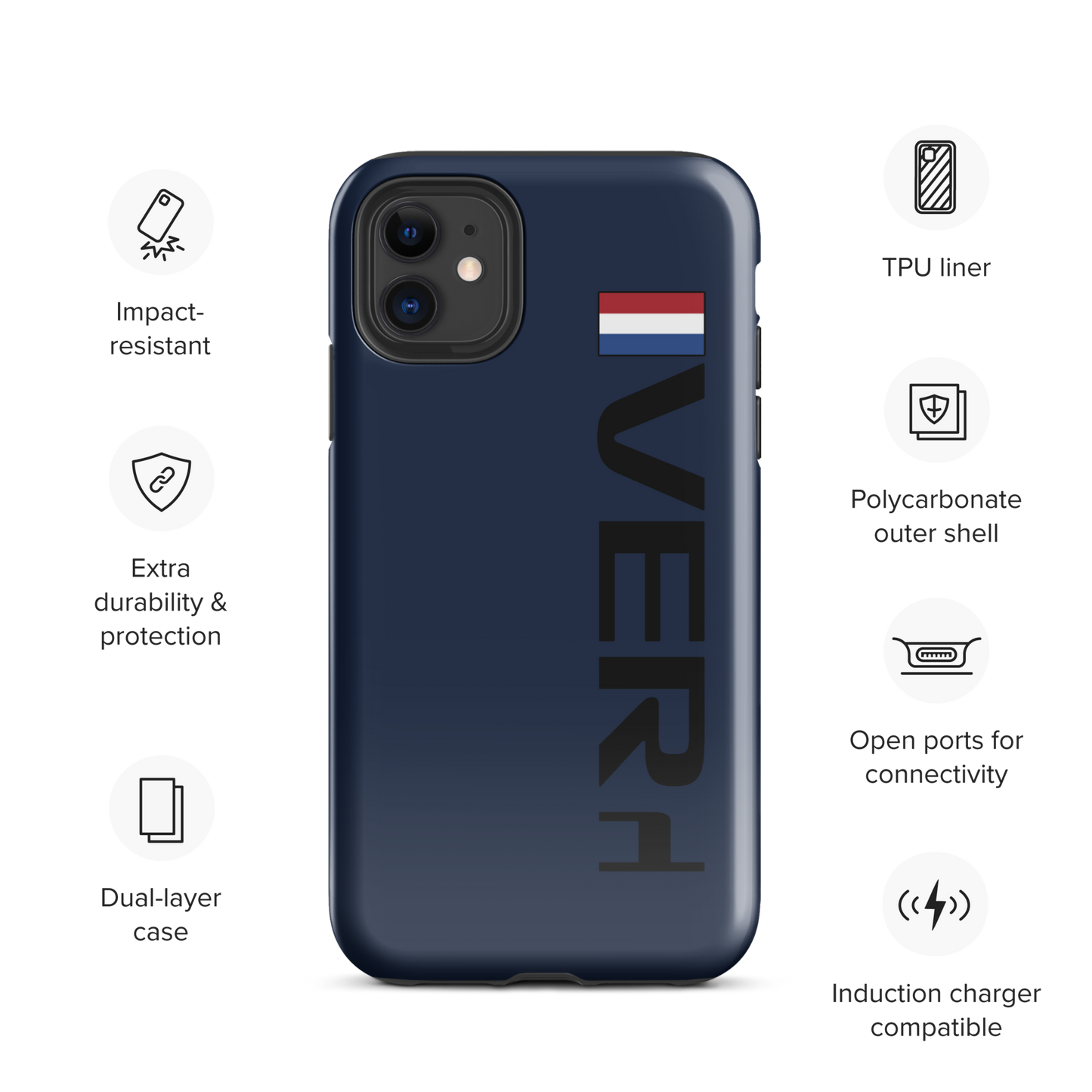 Max Verstappen #1 Case for iPhone® - Formula Fans