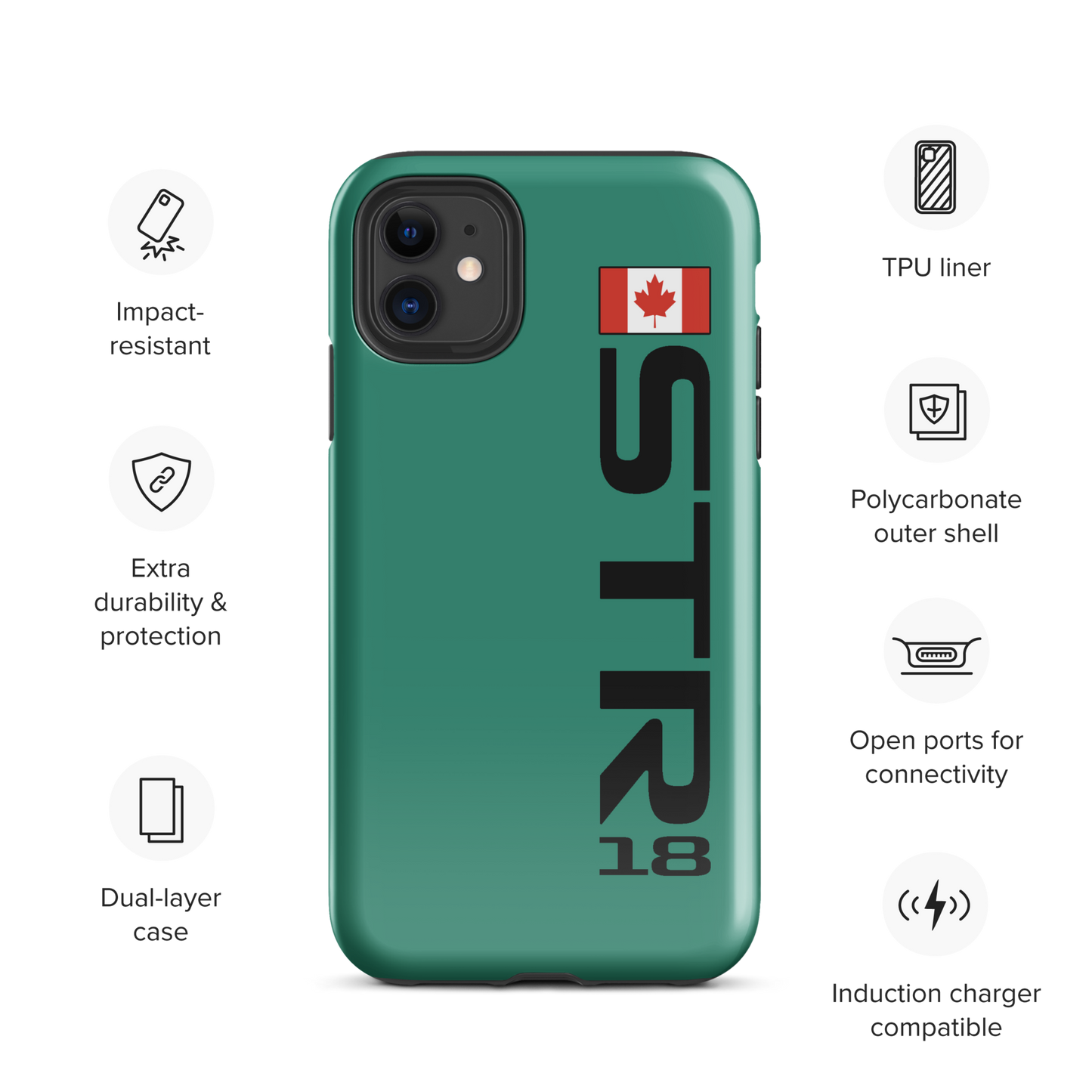 Lance Stroll #18 Case for iPhone® - Formula Fans