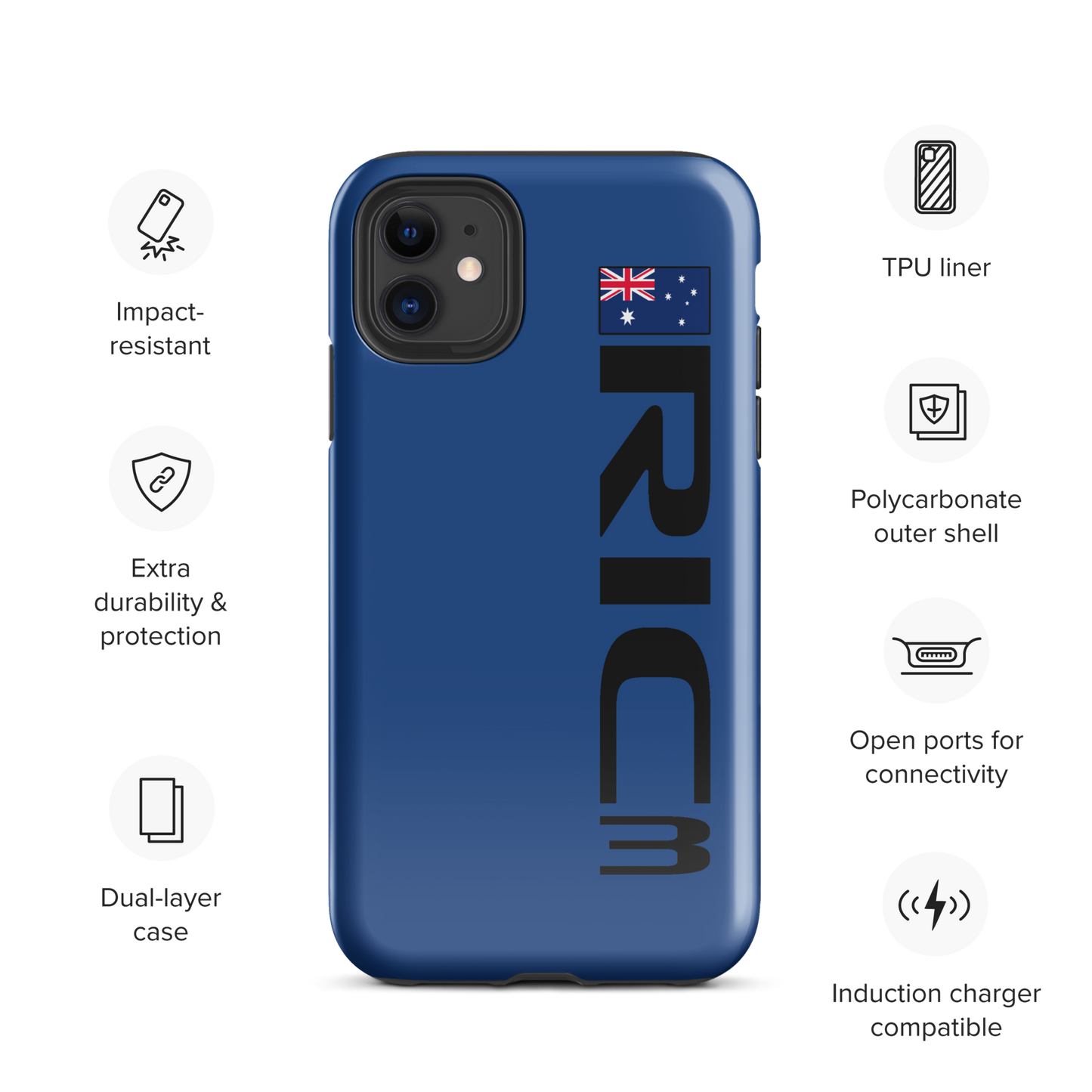 Daniel Ricciardo #3 Case for iPhone® - Formula Fans
