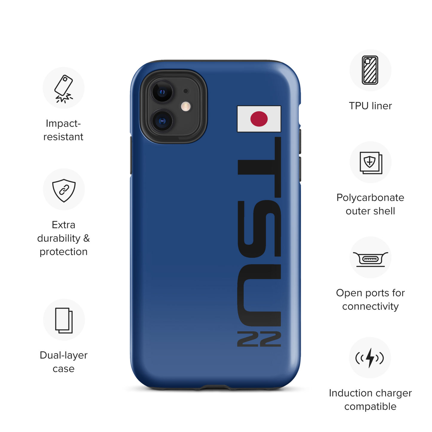 Yuki Tsunoda #22 Case for iPhone® - Formula Fans