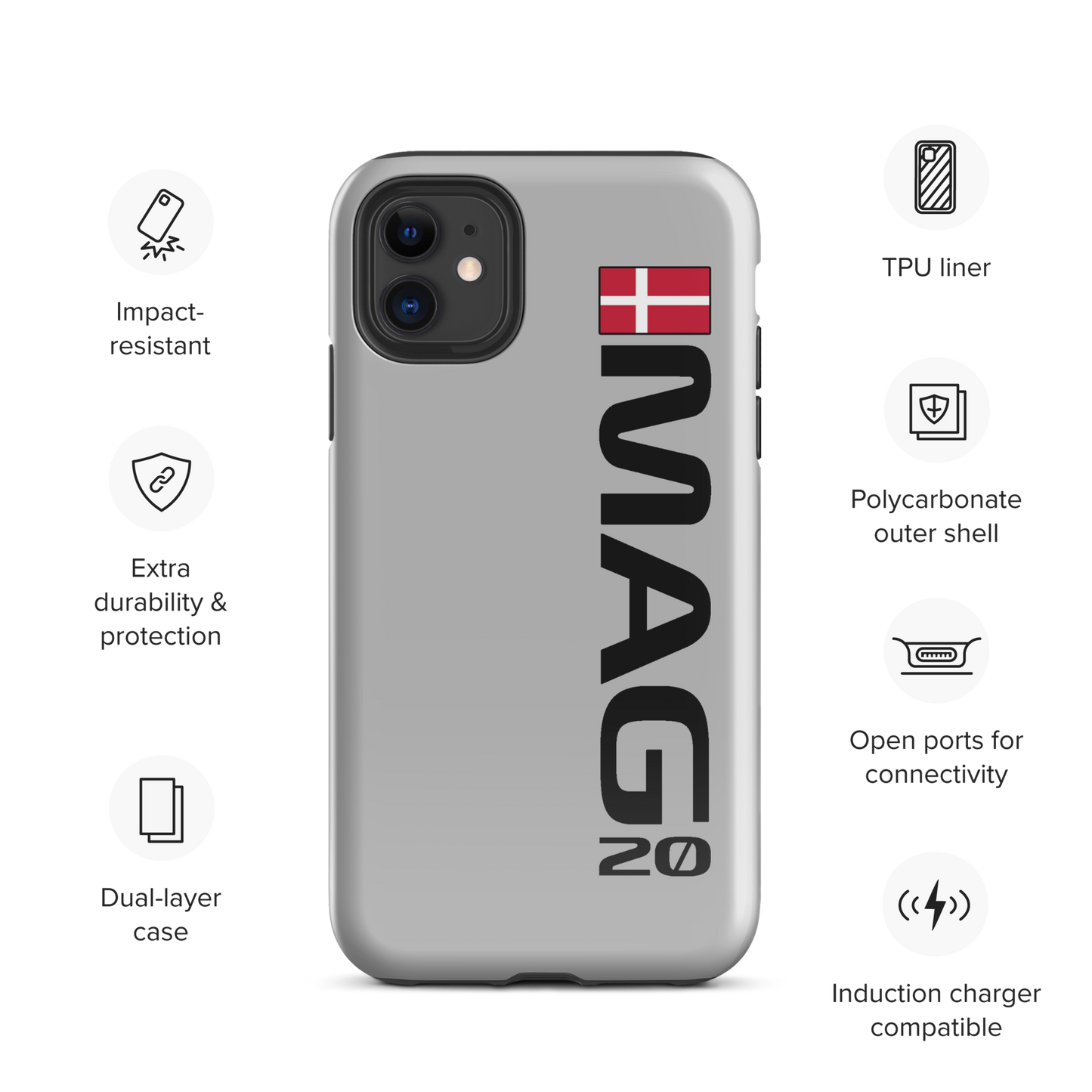 Kevin Magnussen #20 Case for iPhone® - Formula Fans