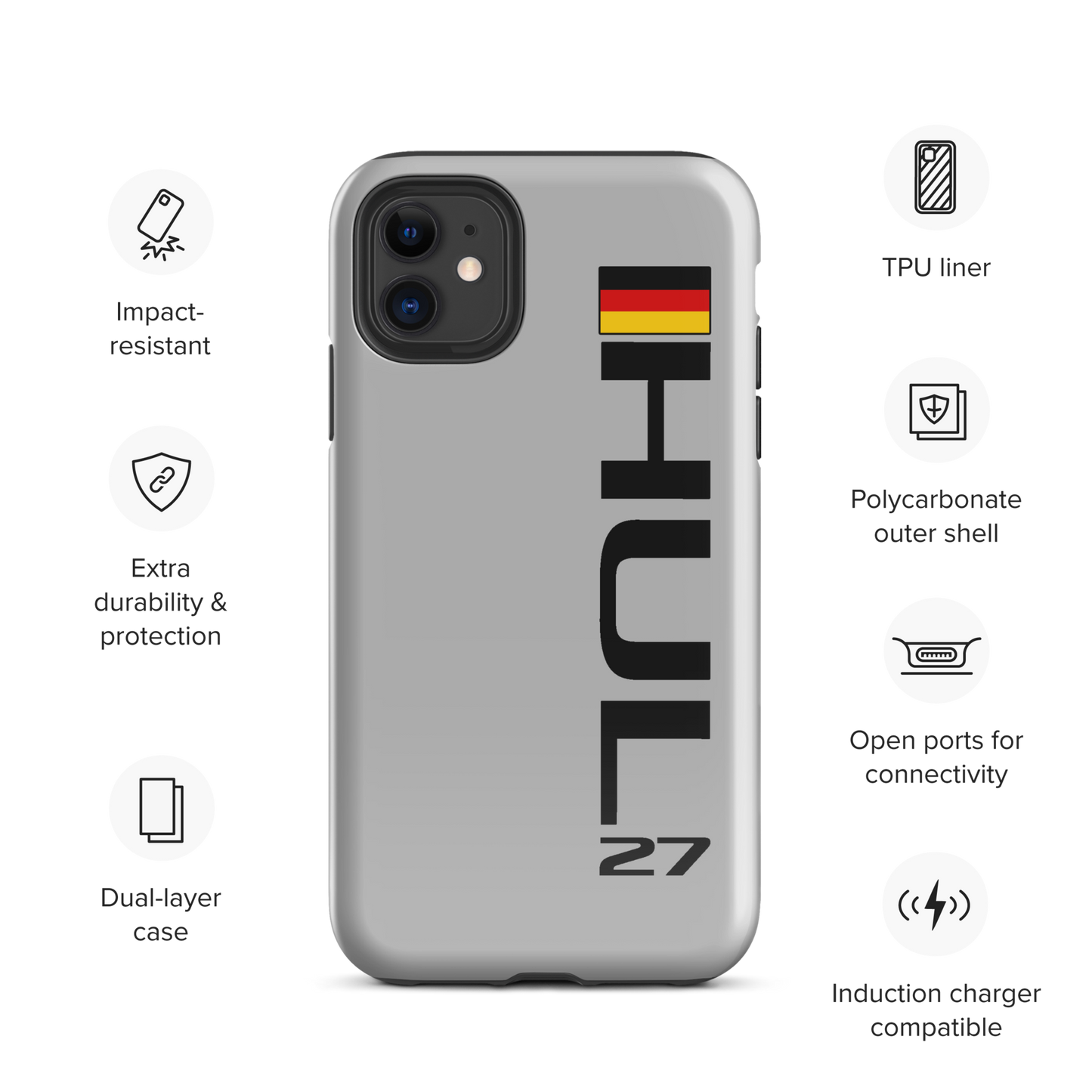 Nico Hulkenberg #27 Case for iPhone® - Formula Fans