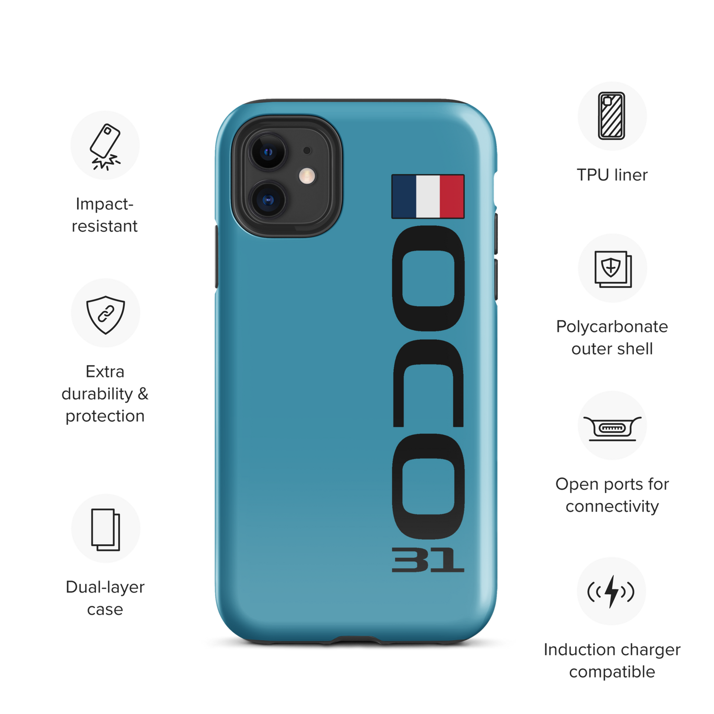 Esteban Ocon #31 Case for iPhone® - Formula Fans