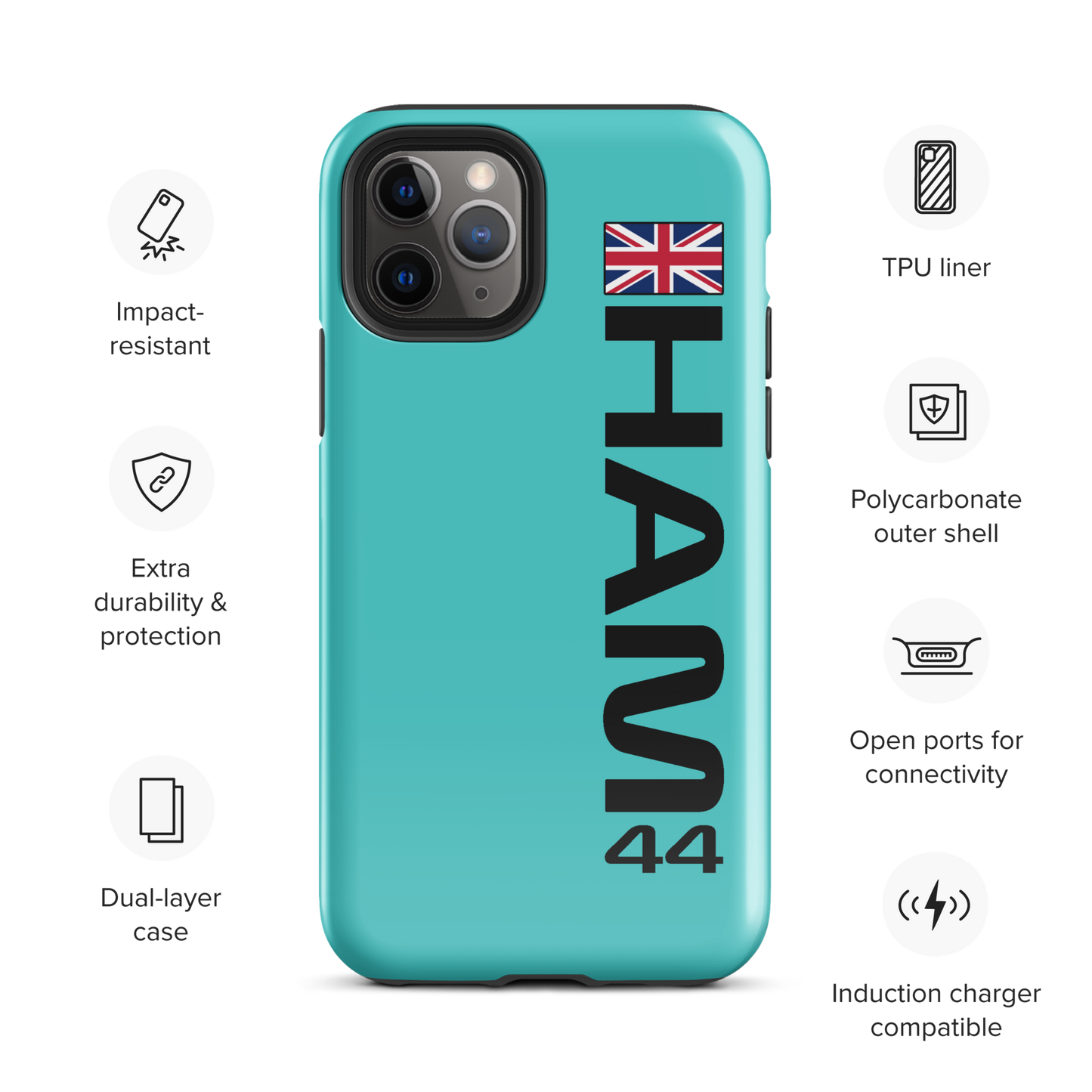 Lewis Hamilton #44 Case for iPhone® - Formula Fans