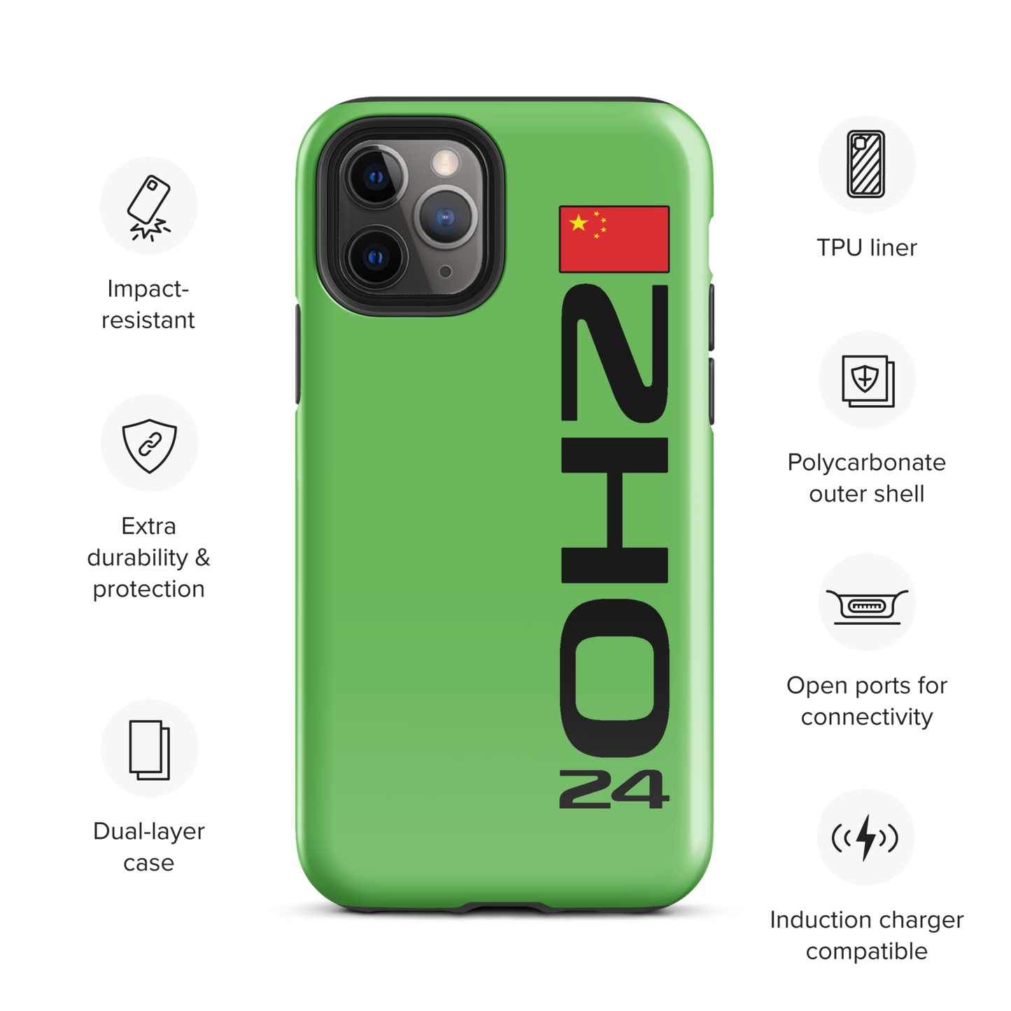Zhou Guanyu #24 Case for iPhone® - Formula Fans