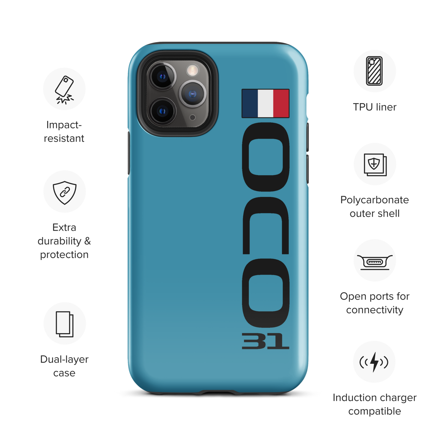Esteban Ocon #31 Case for iPhone® - Formula Fans