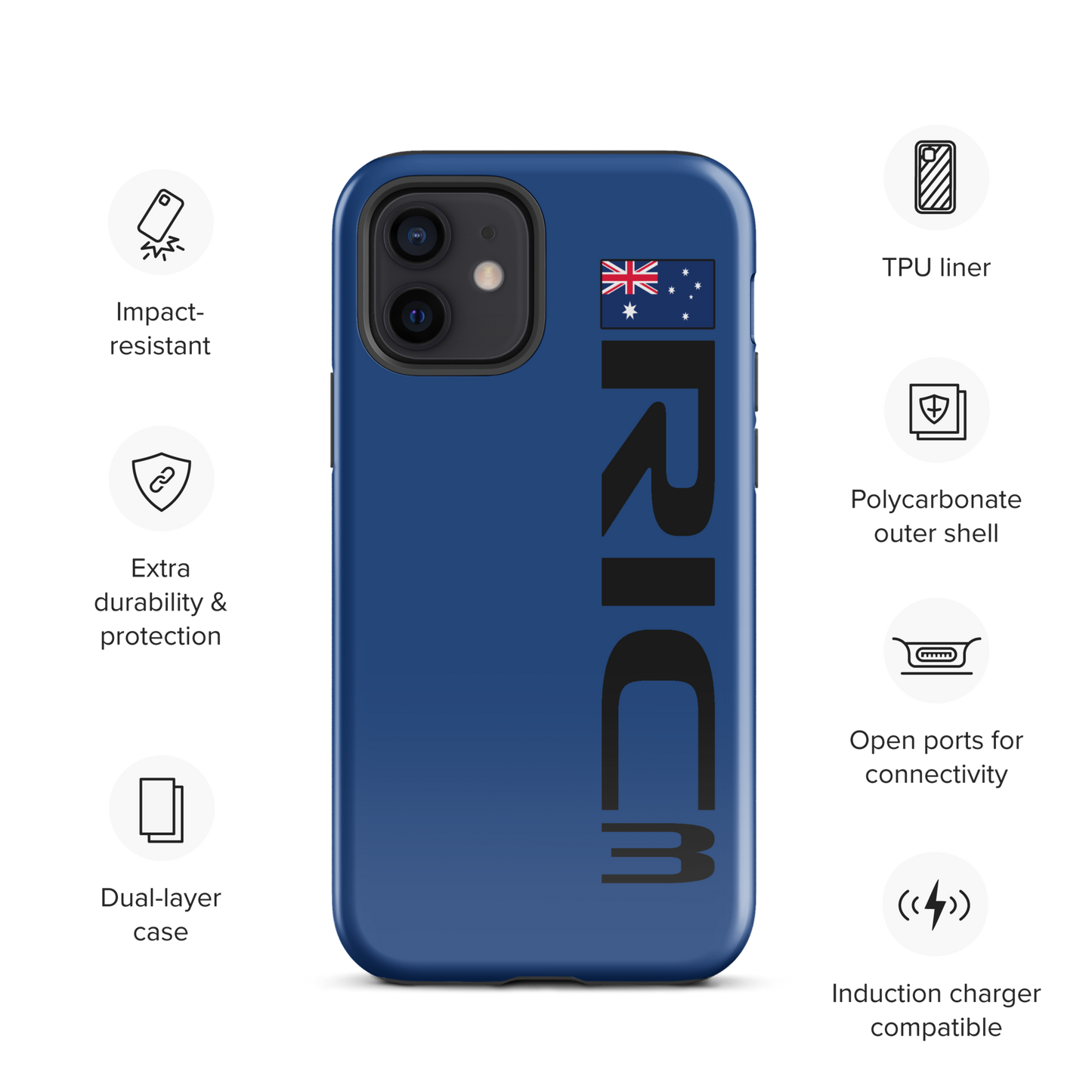 Daniel Ricciardo #3 Case for iPhone® - Formula Fans