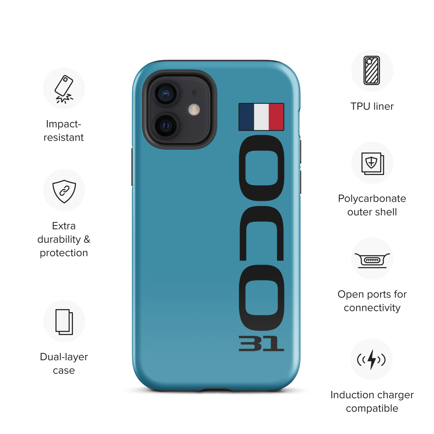 Esteban Ocon #31 Case for iPhone® - Formula Fans