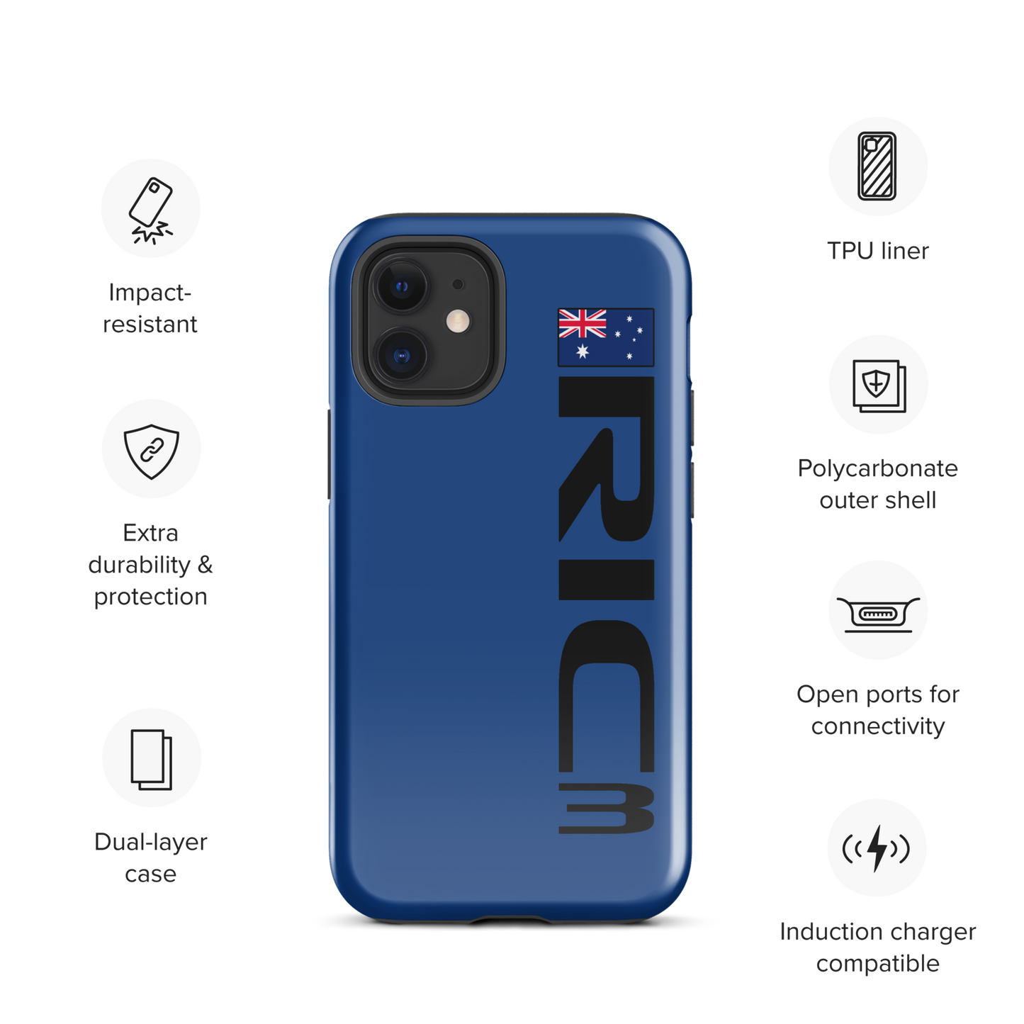 Daniel Ricciardo #3 Case for iPhone® - Formula Fans
