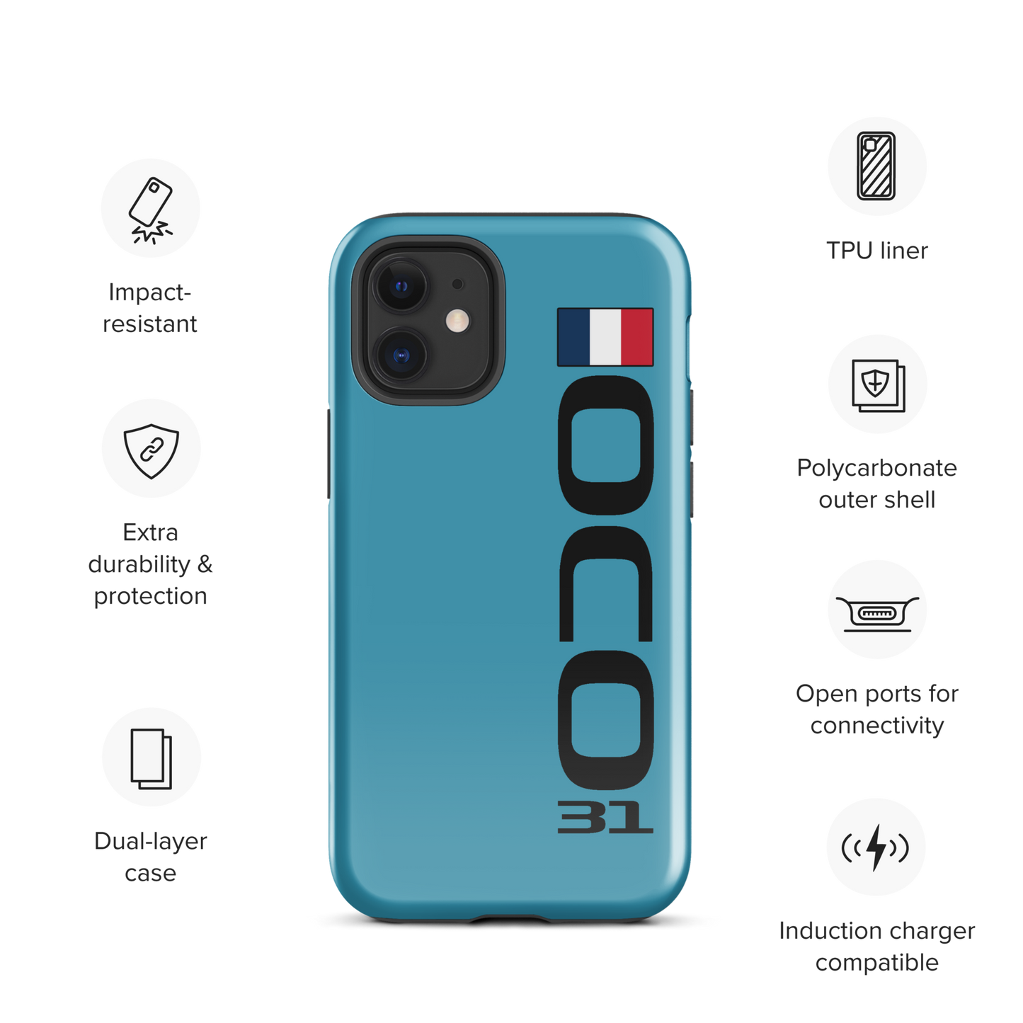 Esteban Ocon #31 Case for iPhone® - Formula Fans