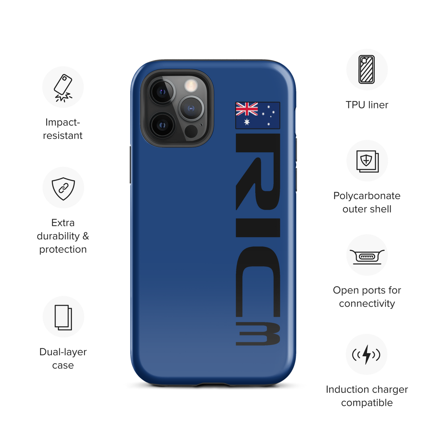 Daniel Ricciardo #3 Case for iPhone® - Formula Fans
