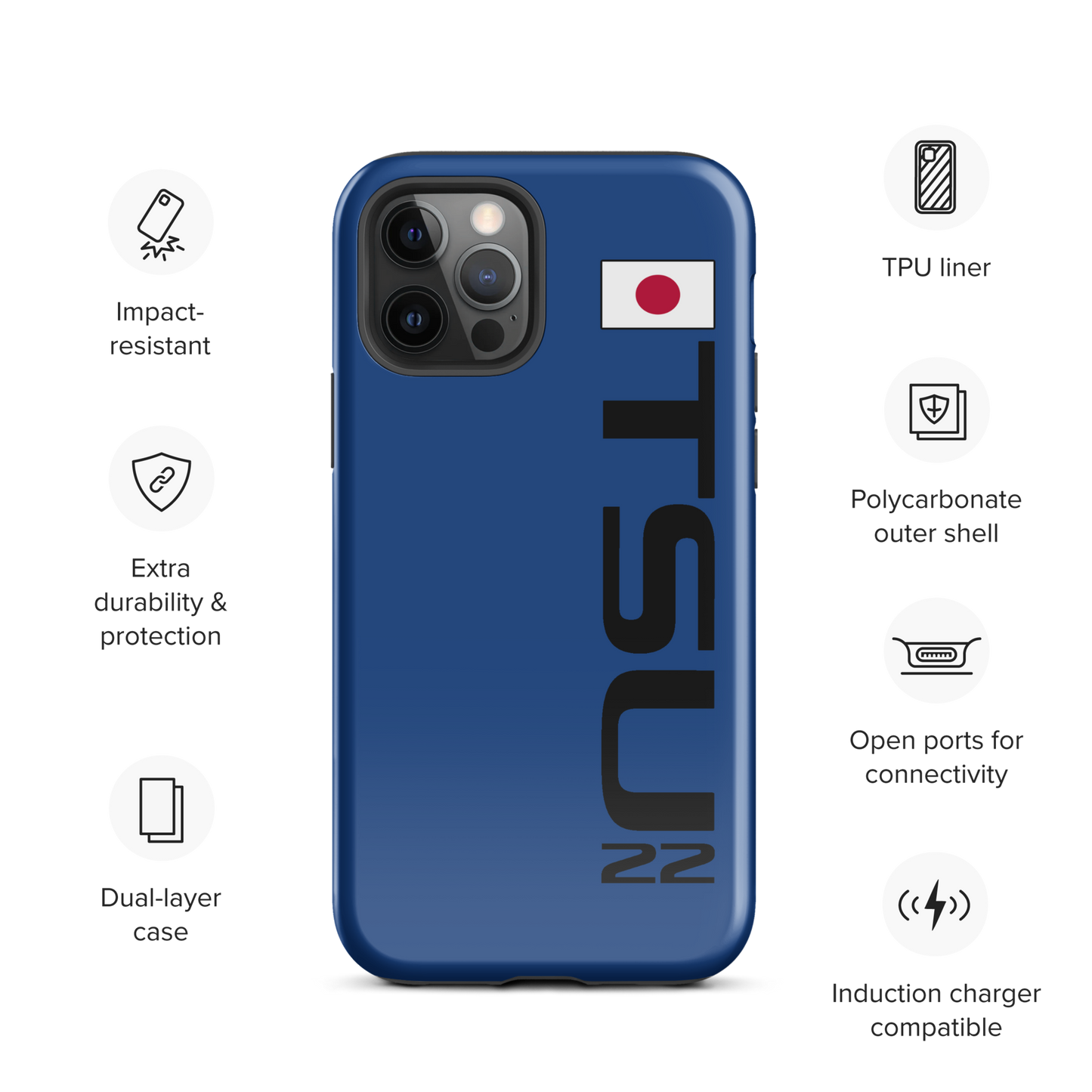 Yuki Tsunoda #22 Case for iPhone® - Formula Fans