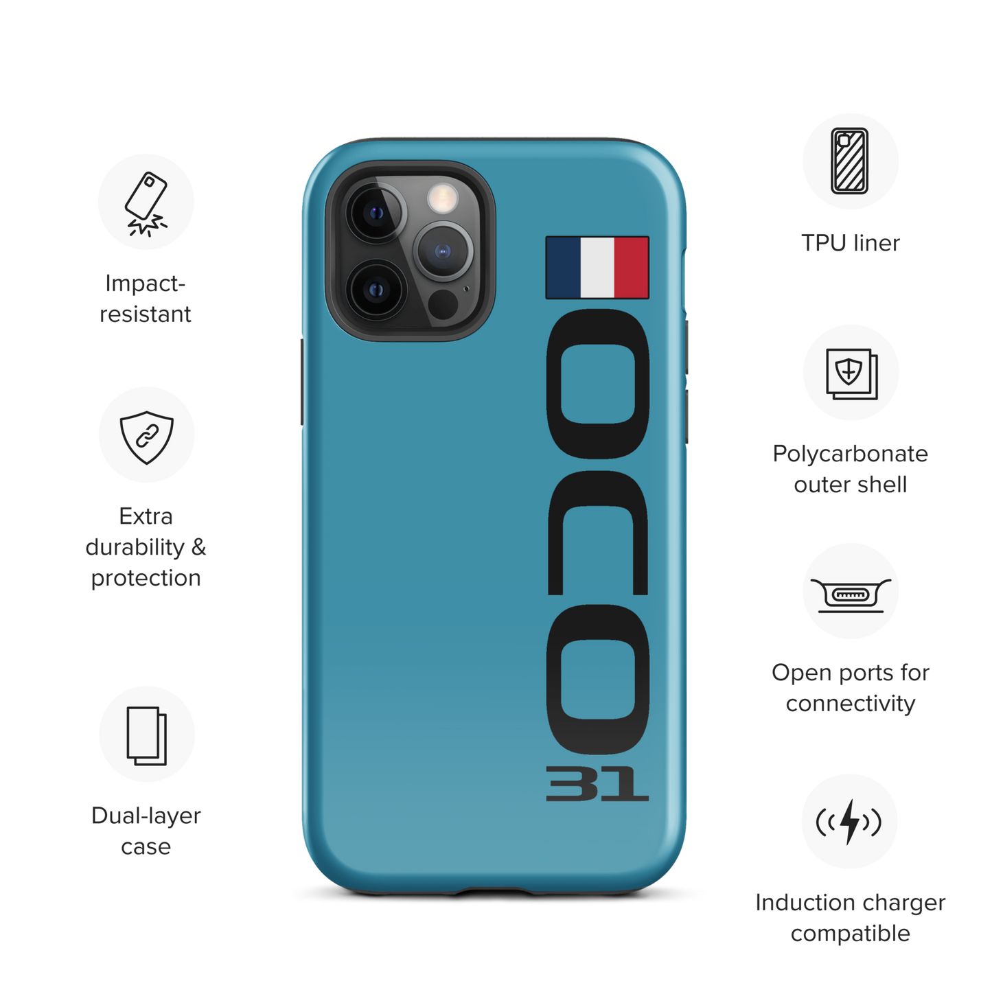 Esteban Ocon #31 Case for iPhone® - Formula Fans