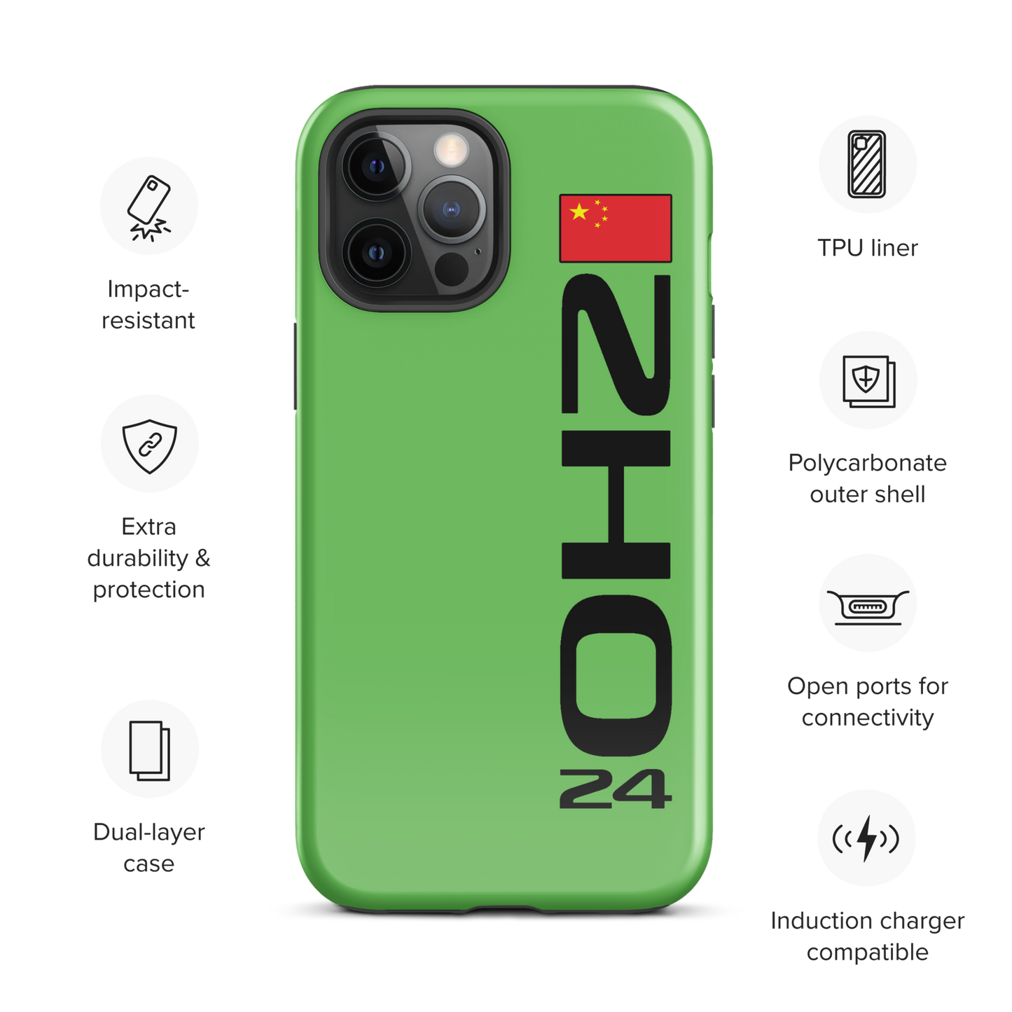 Zhou Guanyu #24 Case for iPhone® - Formula Fans