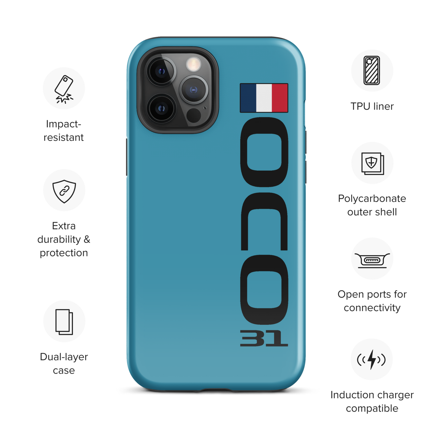 Esteban Ocon #31 Case for iPhone® - Formula Fans
