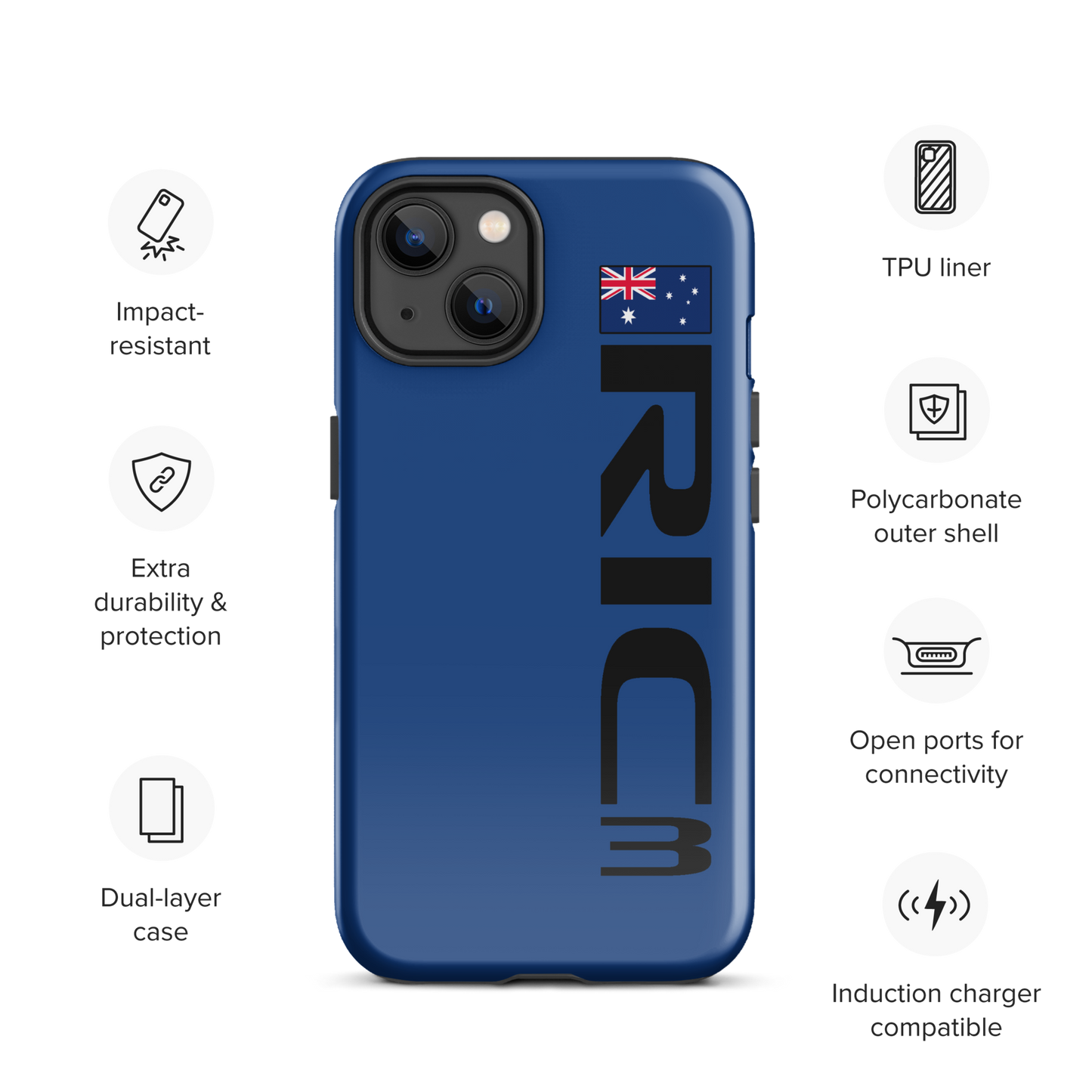 Daniel Ricciardo #3 Case for iPhone® - Formula Fans