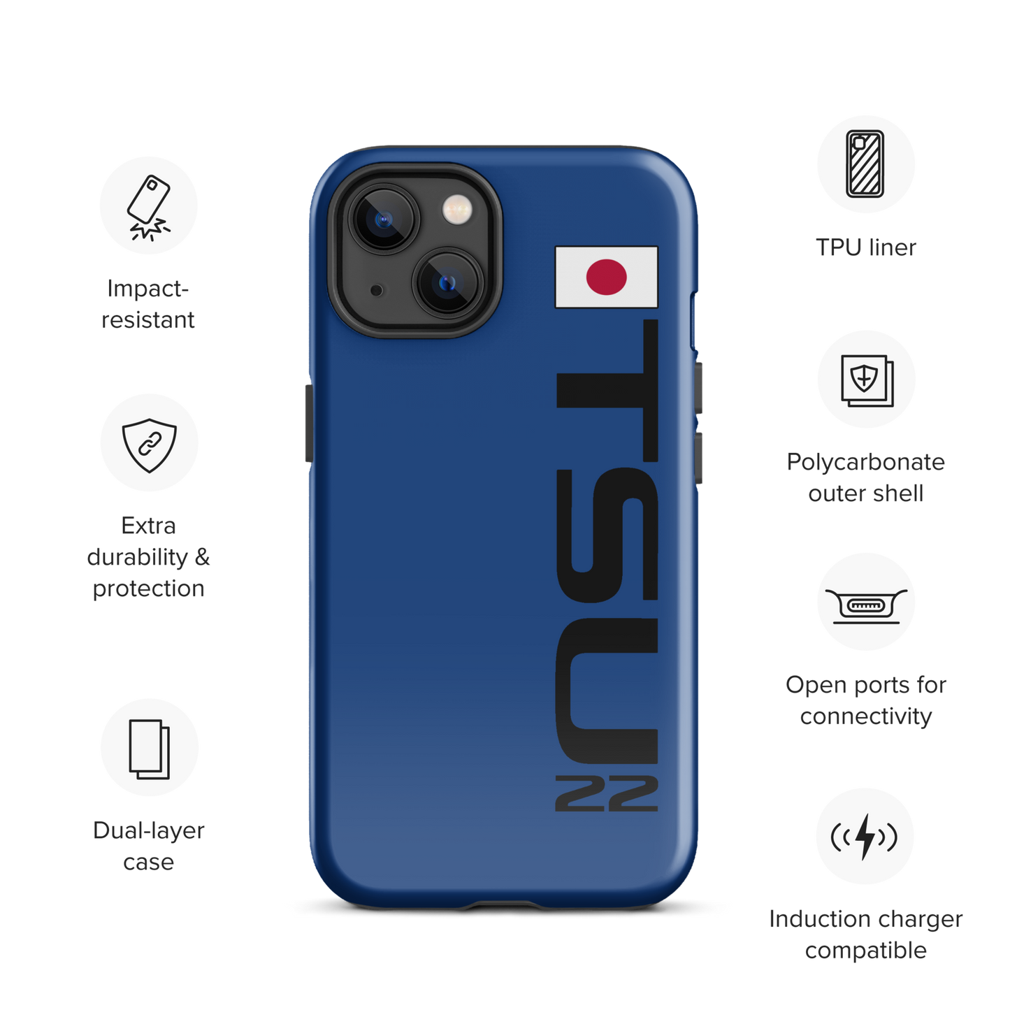 Yuki Tsunoda #22 Case for iPhone® - Formula Fans