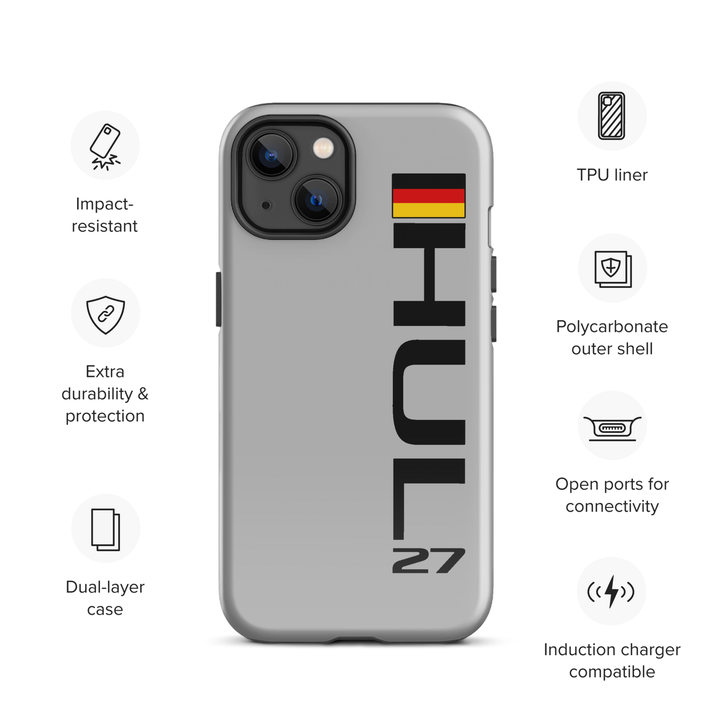 Nico Hulkenberg #27 Case for iPhone® - Formula Fans