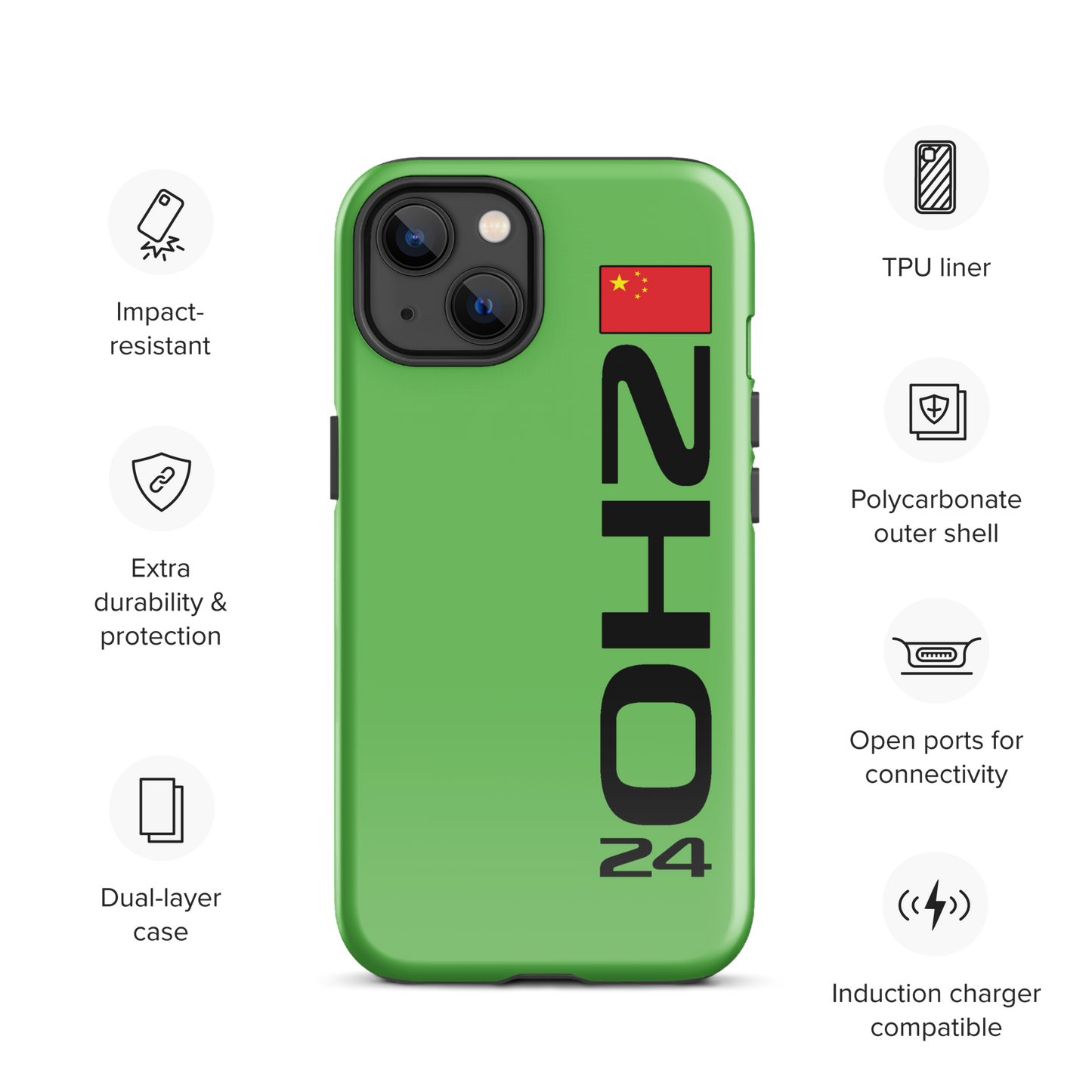 Zhou Guanyu #24 Case for iPhone® - Formula Fans