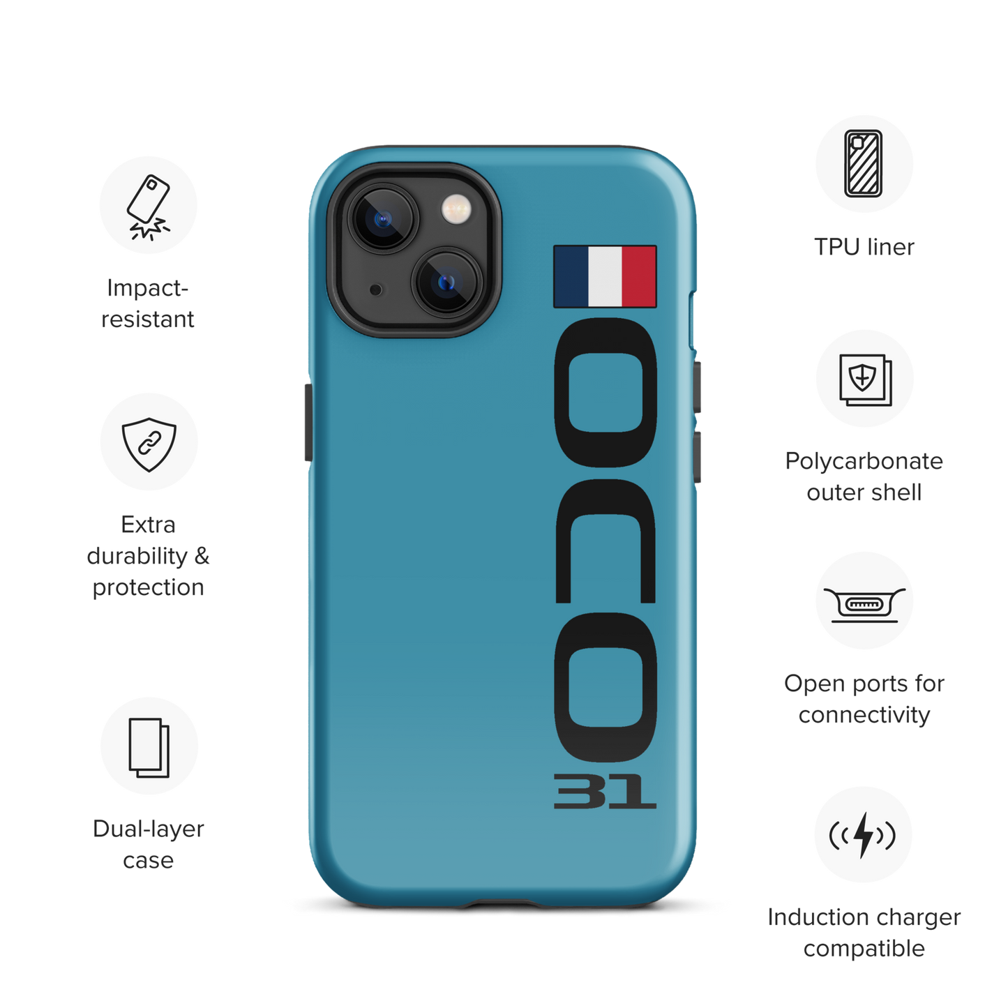 Esteban Ocon #31 Case for iPhone® - Formula Fans