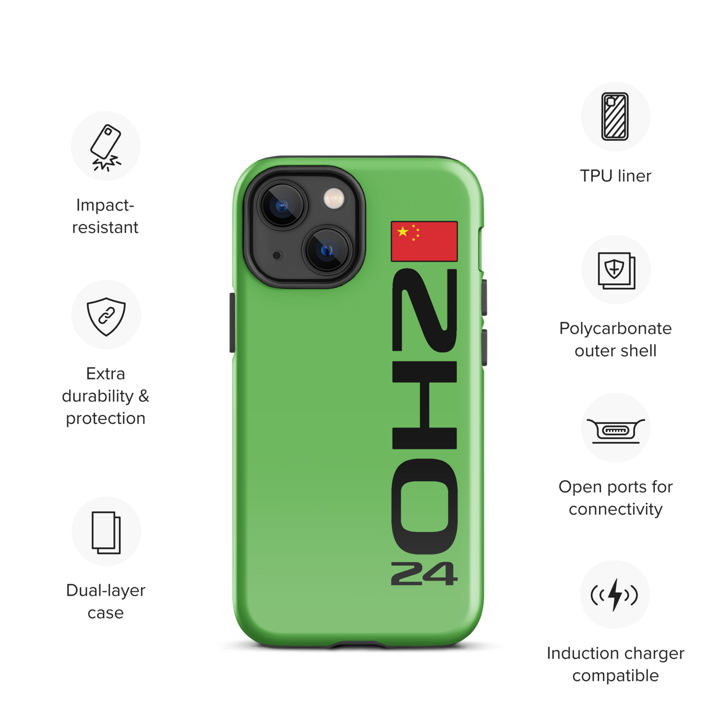 Zhou Guanyu #24 Case for iPhone® - Formula Fans