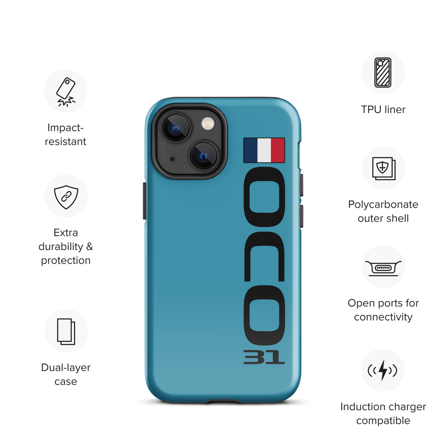 Esteban Ocon #31 Case for iPhone® - Formula Fans