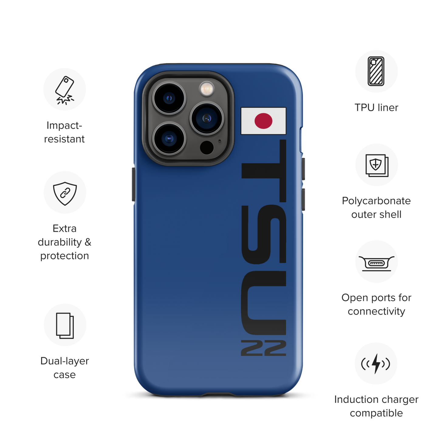 Yuki Tsunoda #22 Case for iPhone® - Formula Fans