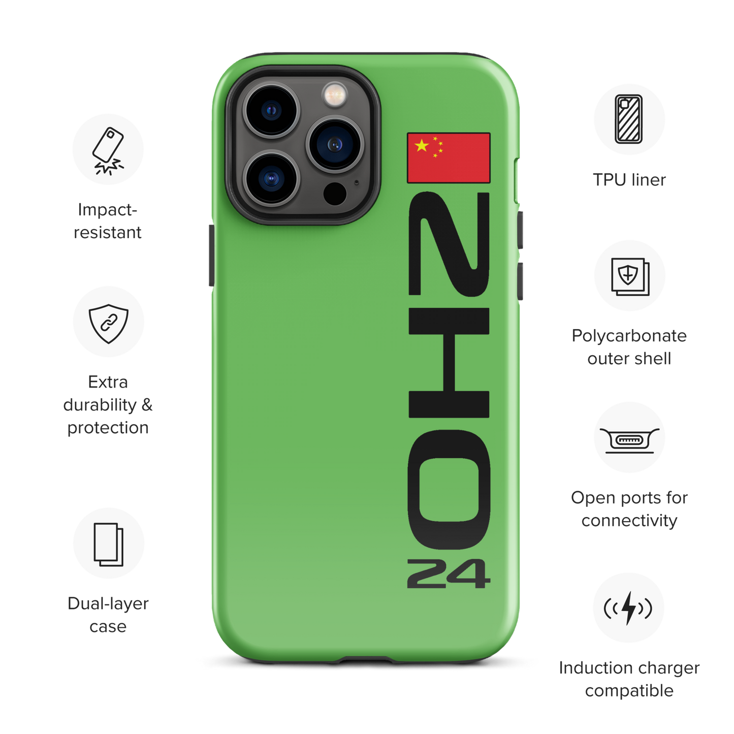 Zhou Guanyu #24 Case for iPhone® - Formula Fans
