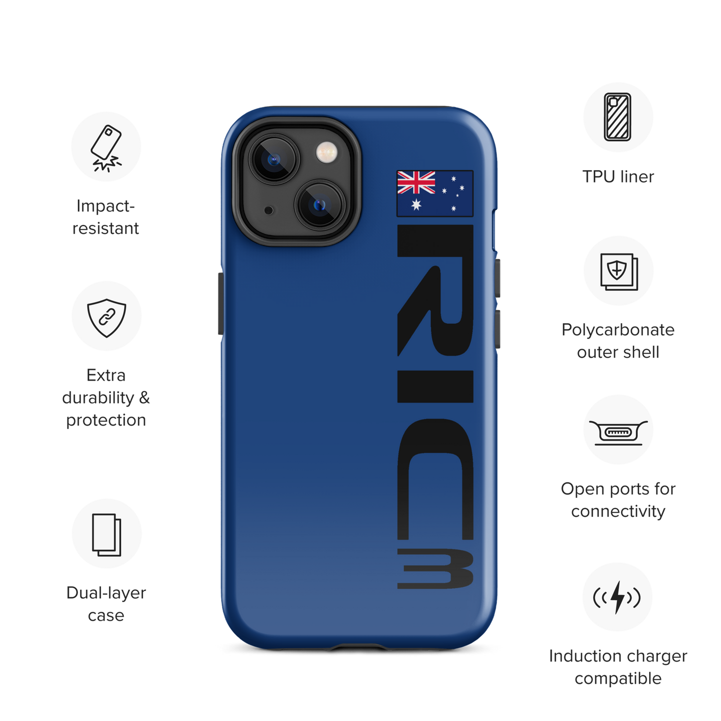 Daniel Ricciardo #3 Case for iPhone® - Formula Fans