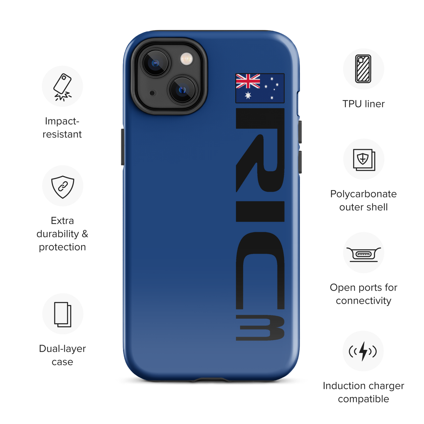 Daniel Ricciardo #3 Case for iPhone® - Formula Fans