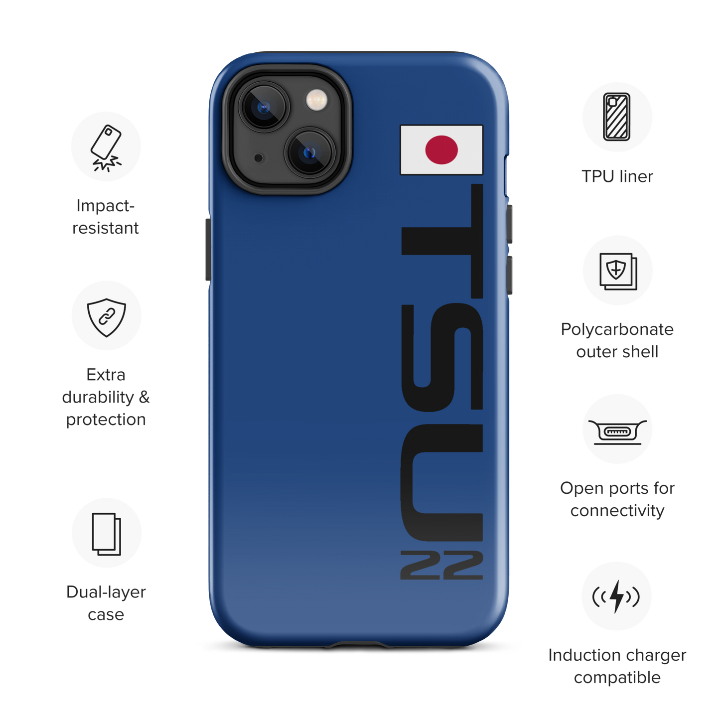 Yuki Tsunoda #22 Case for iPhone® - Formula Fans