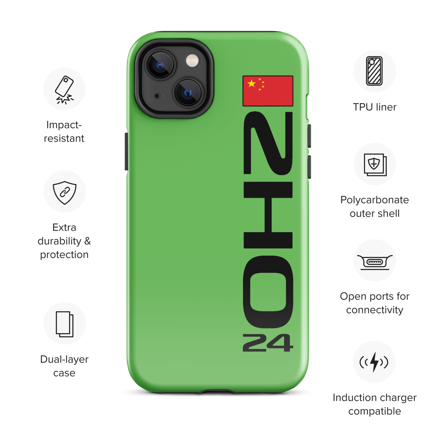 Zhou Guanyu #24 Case for iPhone® - Formula Fans