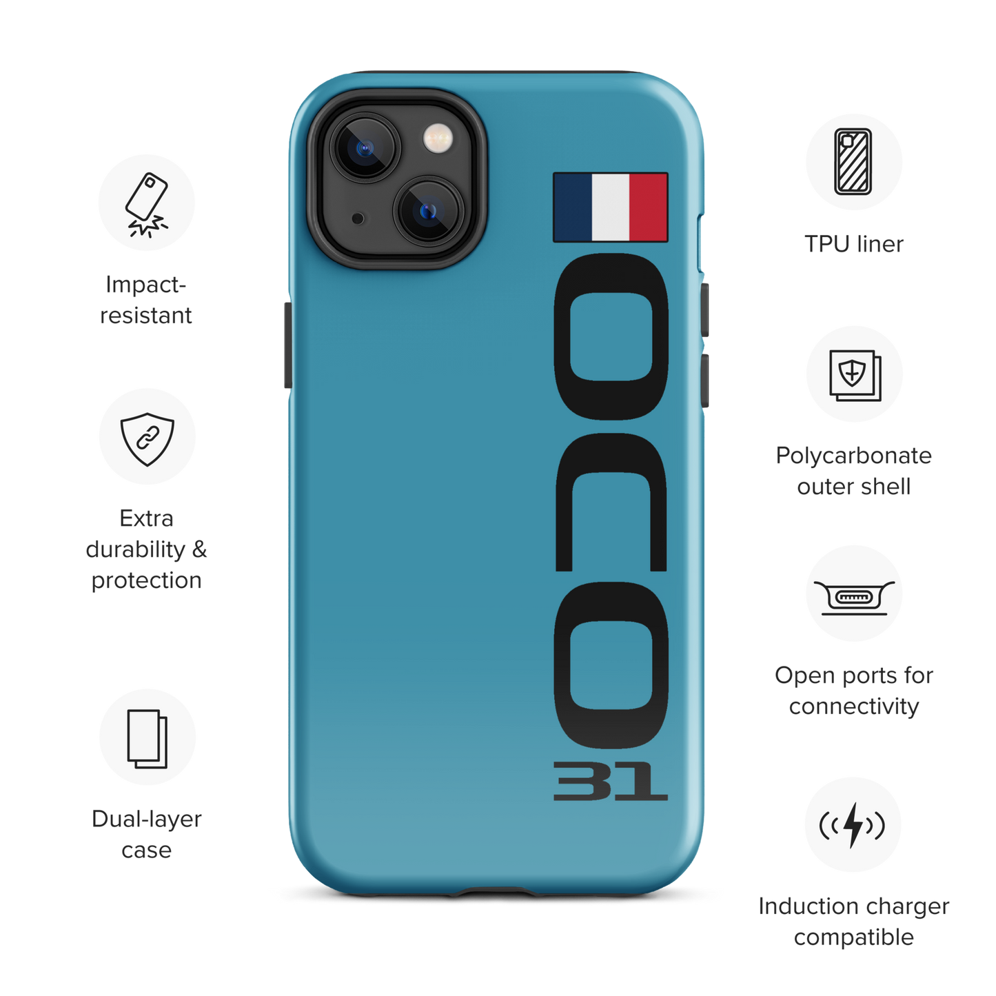 Esteban Ocon #31 Case for iPhone® - Formula Fans