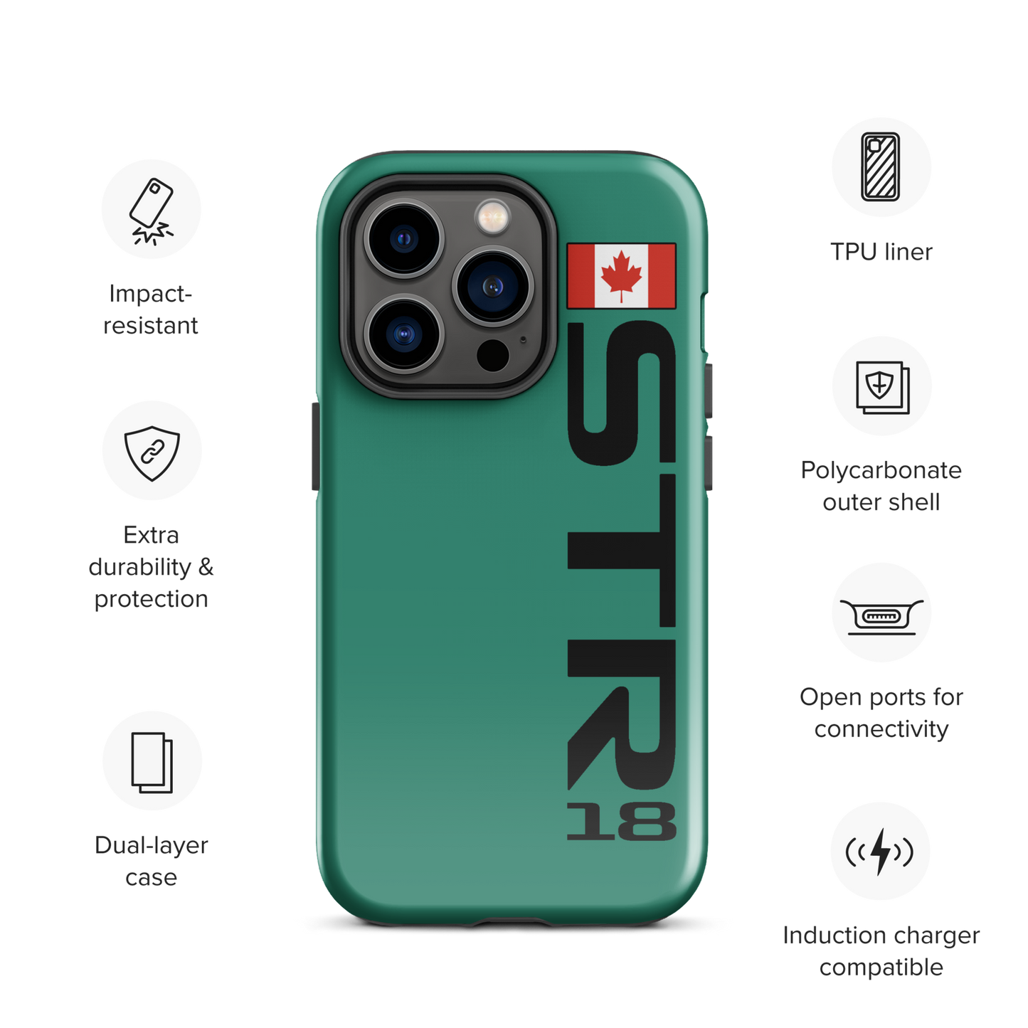 Lance Stroll #18 Case for iPhone® - Formula Fans