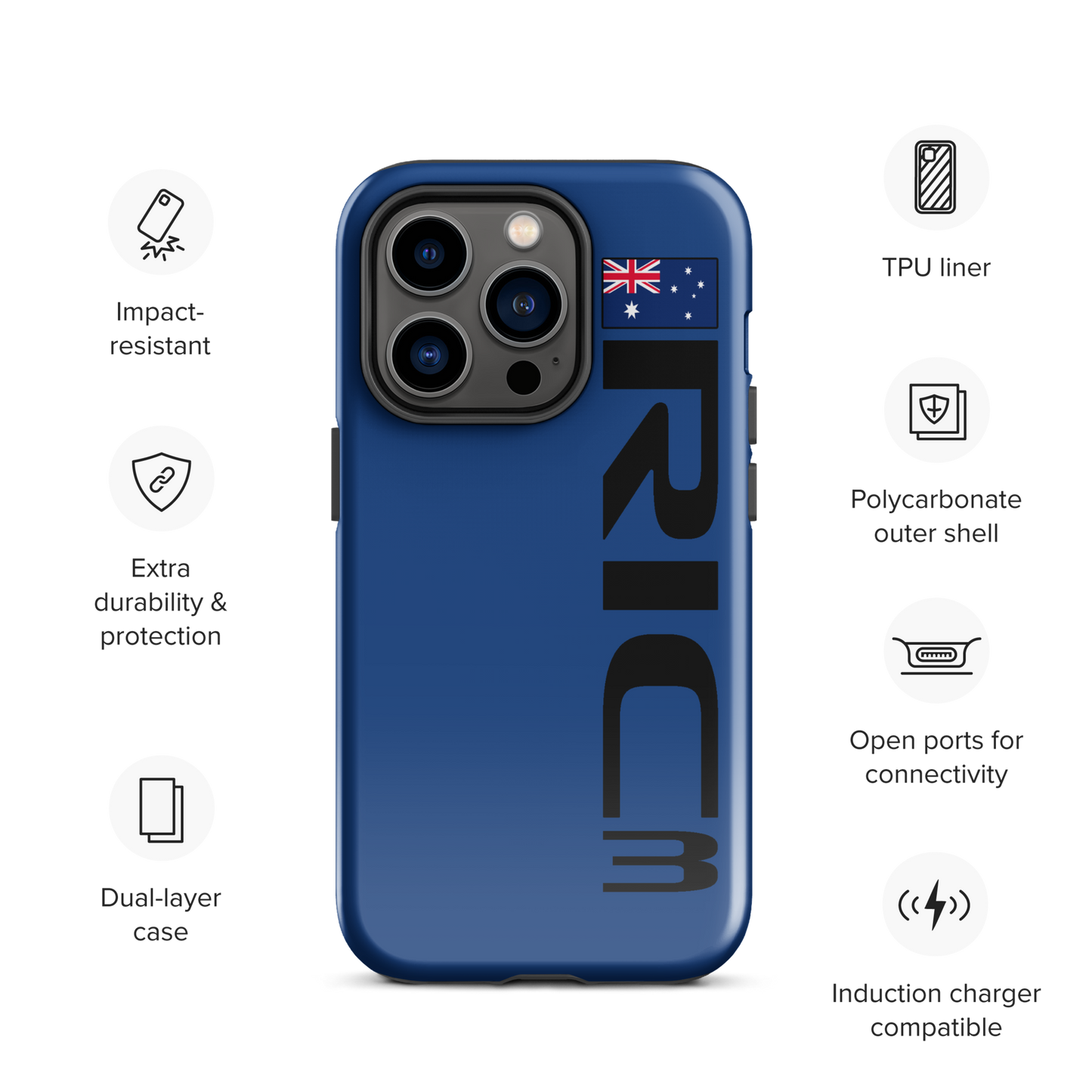 Daniel Ricciardo #3 Case for iPhone® - Formula Fans