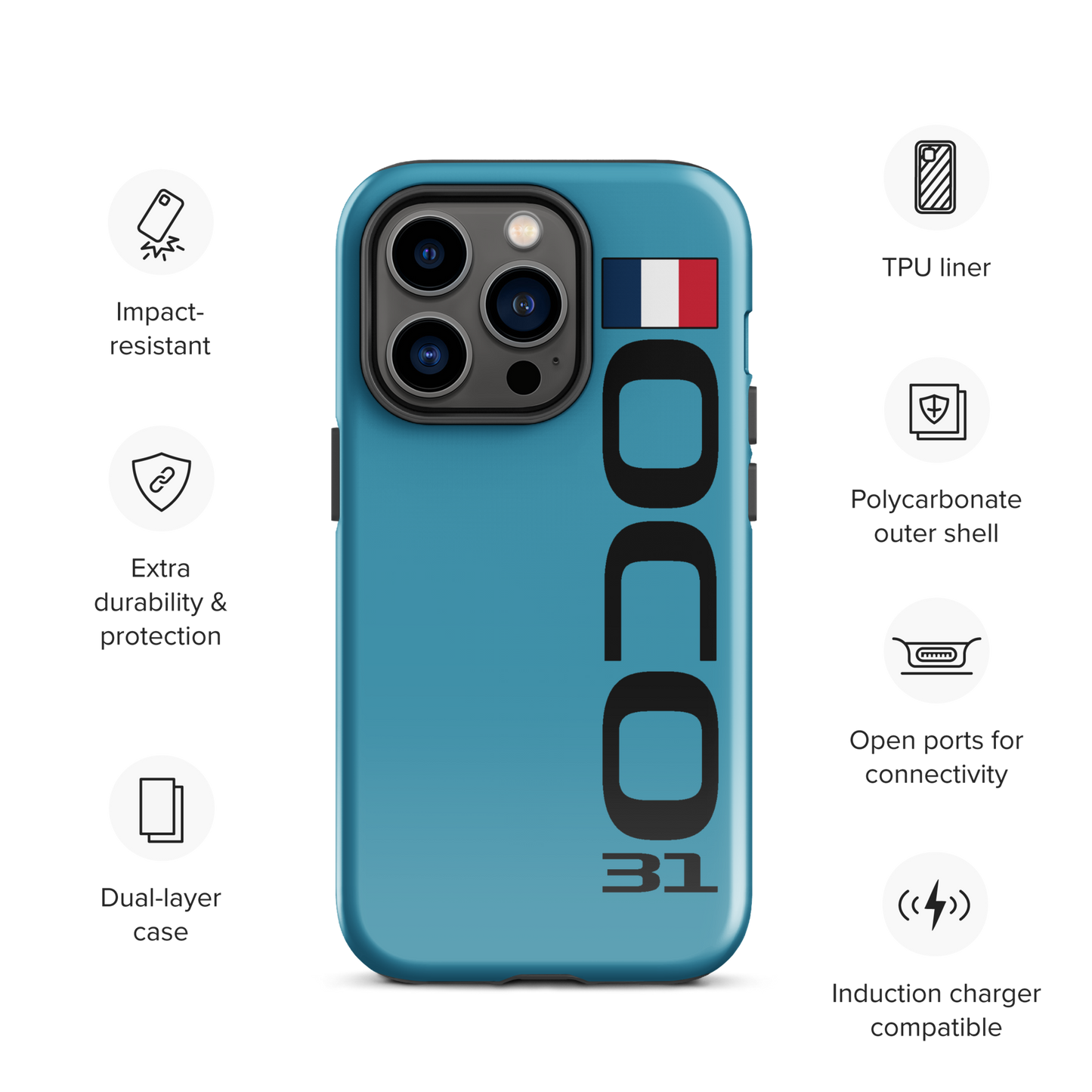 Esteban Ocon #31 Case for iPhone® - Formula Fans