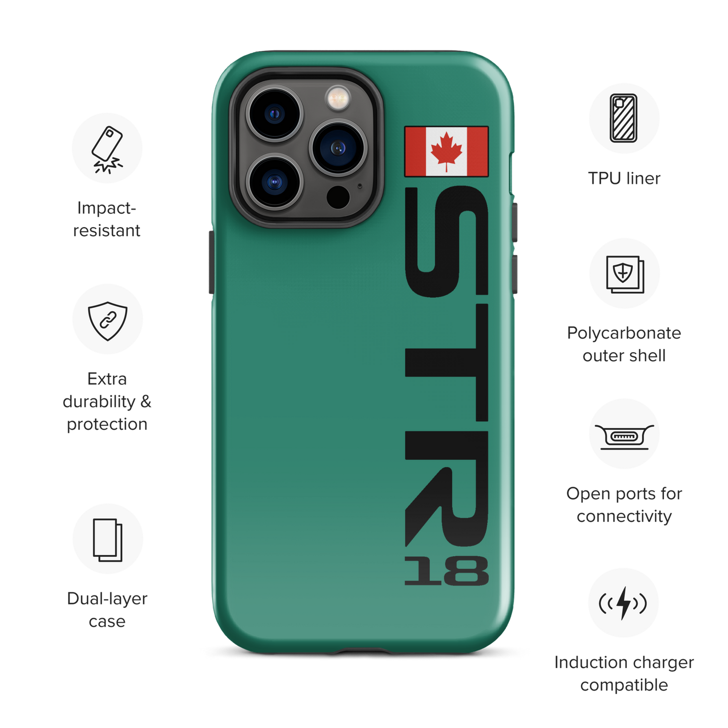 Lance Stroll #18 Case for iPhone® - Formula Fans