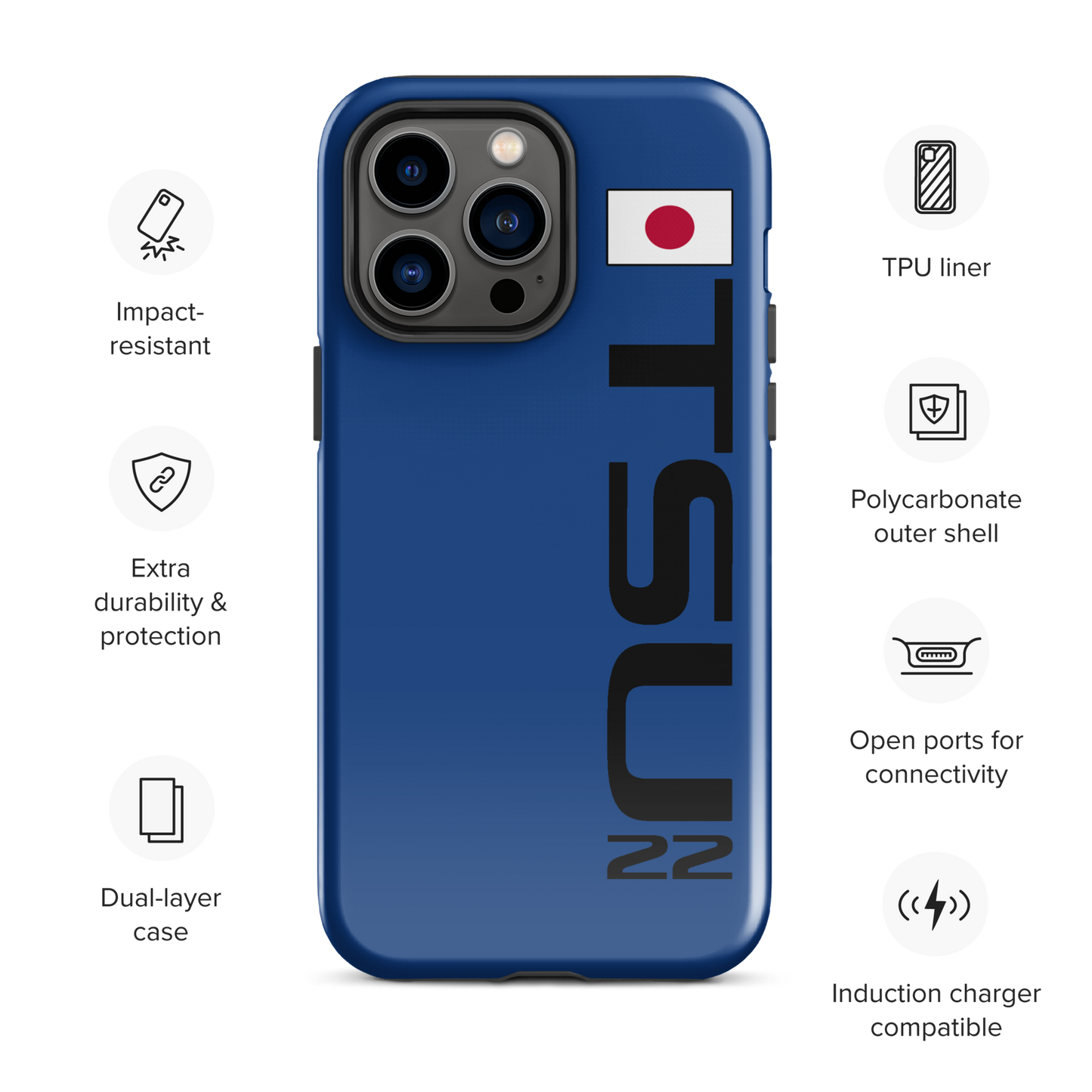 Yuki Tsunoda #22 Case for iPhone® - Formula Fans