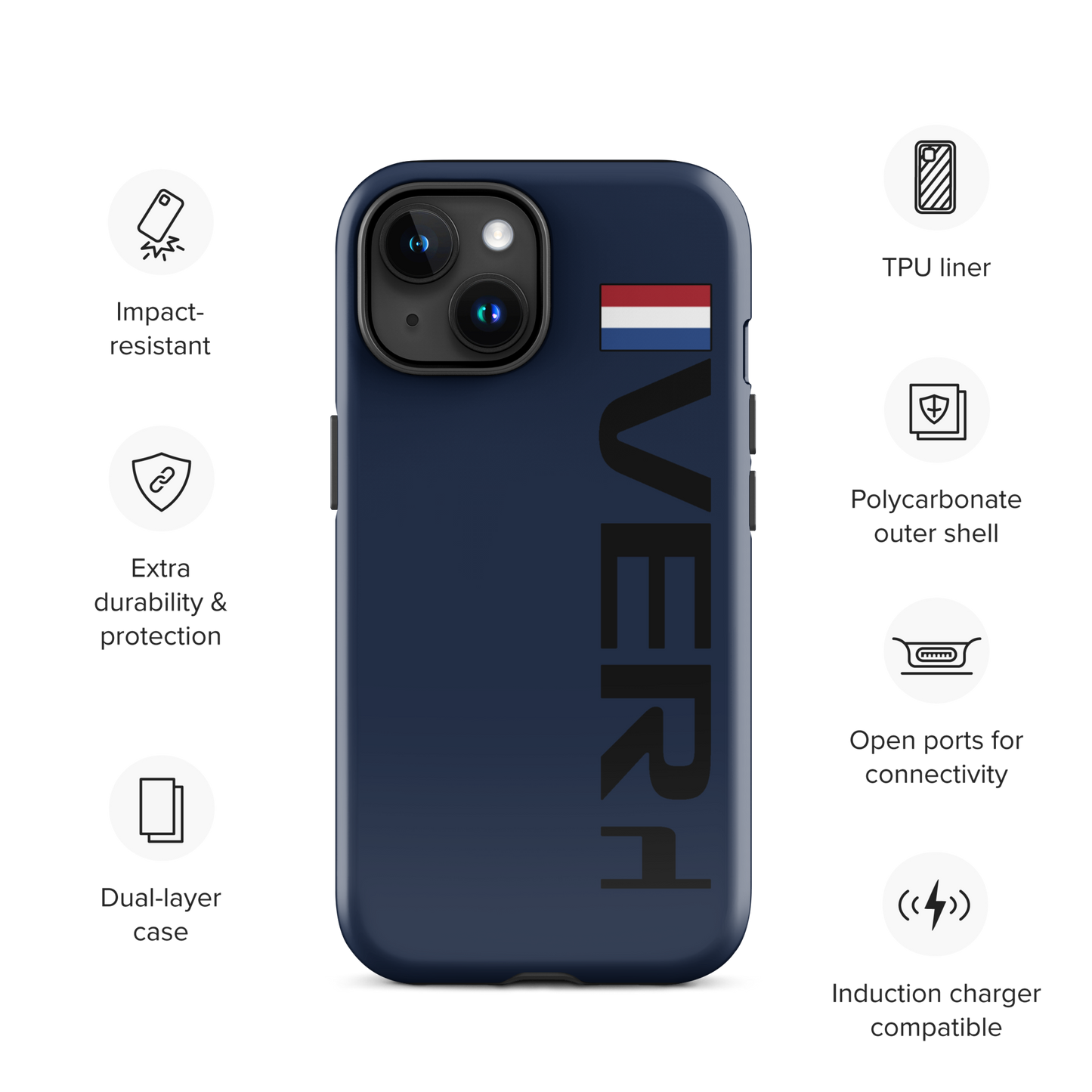 Max Verstappen #1 Case for iPhone® - Formula Fans