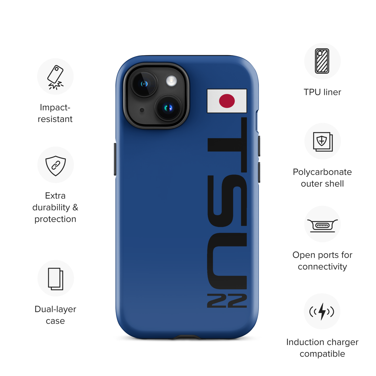 Yuki Tsunoda #22 Case for iPhone® - Formula Fans