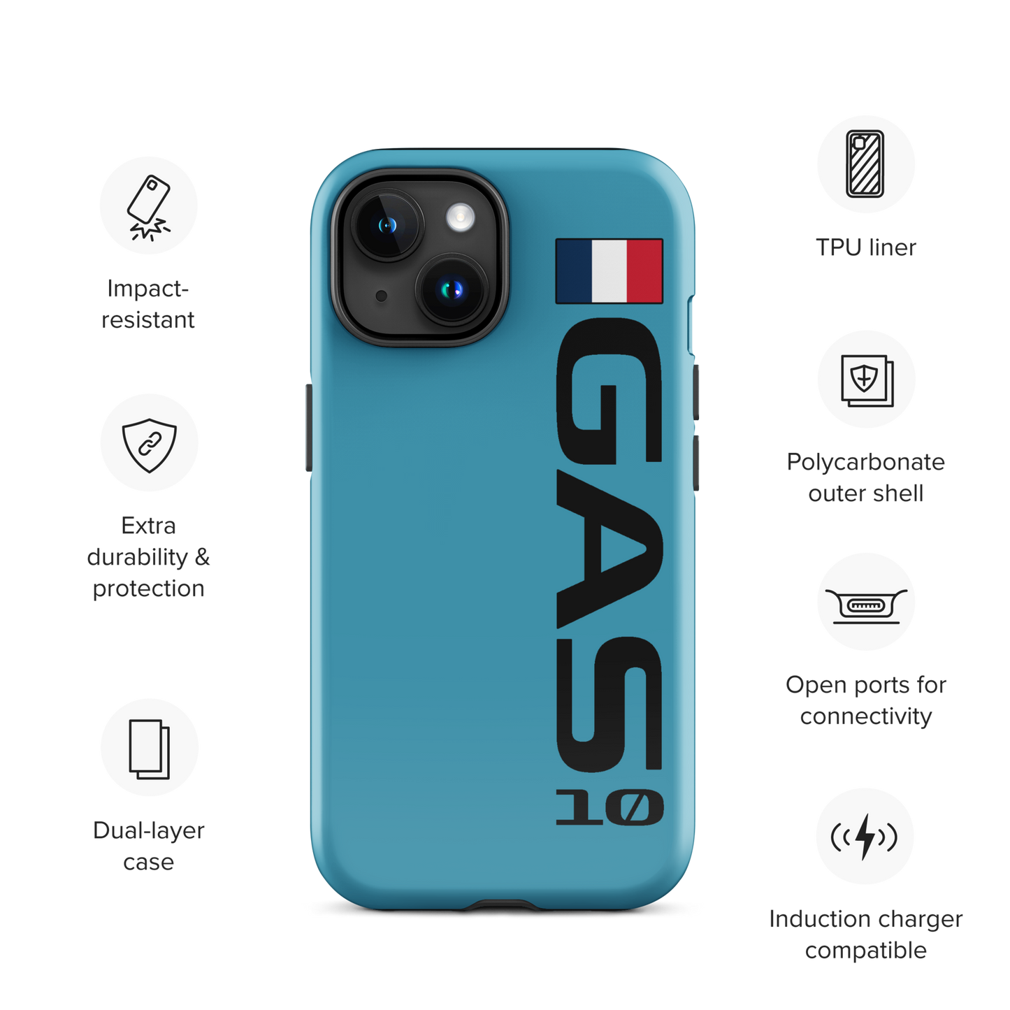 Pierre Gasly #10 Case for iPhone® - Formula Fans