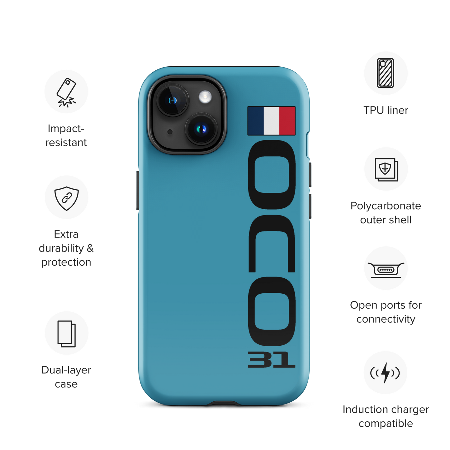 Esteban Ocon #31 Case for iPhone® - Formula Fans