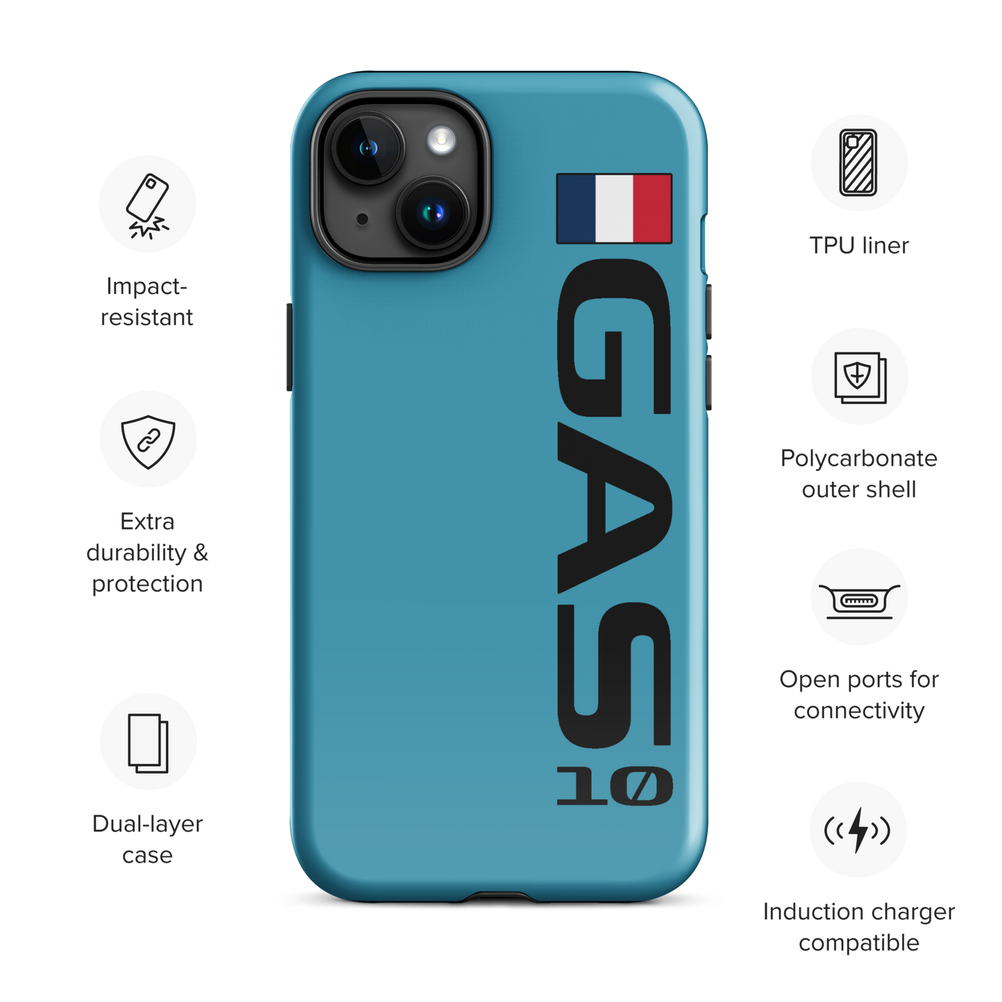 Pierre Gasly #10 Case for iPhone® - Formula Fans