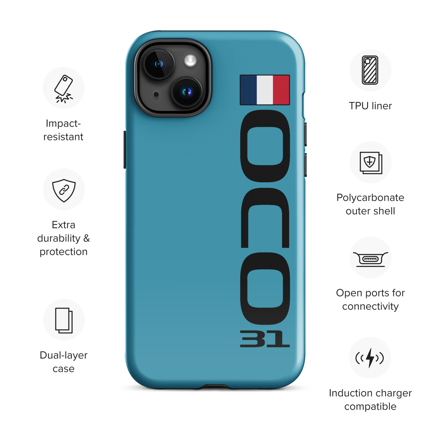 Esteban Ocon #31 Case for iPhone® - Formula Fans