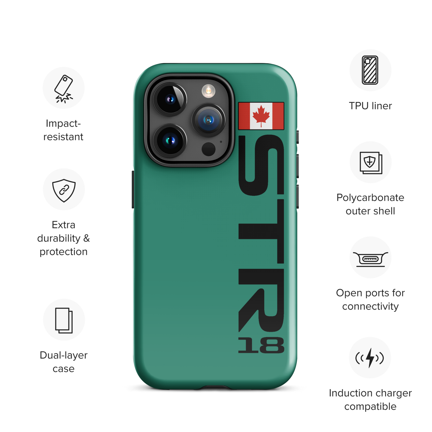 Lance Stroll #18 Case for iPhone® - Formula Fans