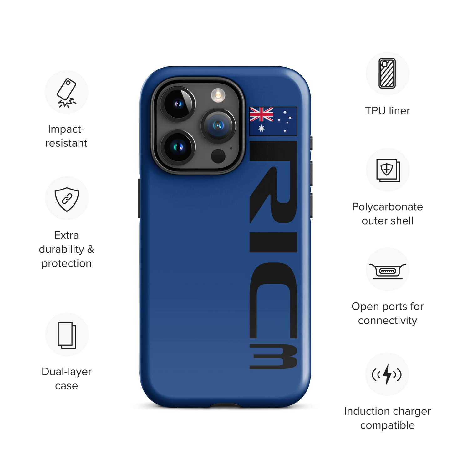 Daniel Ricciardo #3 Case for iPhone® - Formula Fans