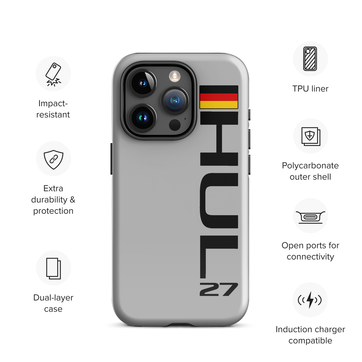 Nico Hulkenberg #27 Case for iPhone® - Formula Fans